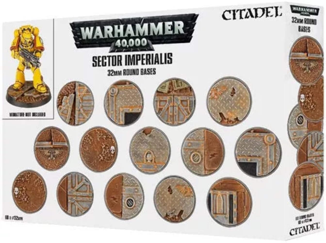 Foto 2 pulgar | Bases De 32 Mm De Action Figure Games Workshop Sector Imperialis - Venta Internacional.