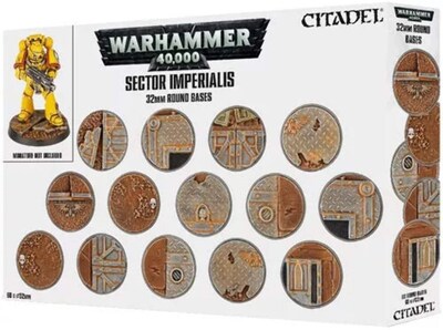 Foto 1 | Bases De 32 Mm De Action Figure Games Workshop Sector Imperialis - Venta Internacional.