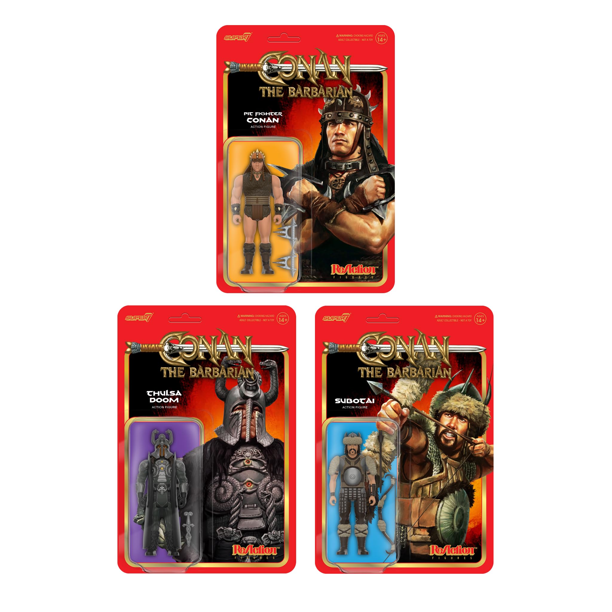 Foto 7 pulgar | Figura De Acción Super7 Conan The Barbarian Thulsa Doom - Venta Internacional.
