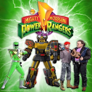 Foto 4 | Figura De Acción Super7 Mighty Morphin Power Rangers Green Ranger - Venta Internacional.