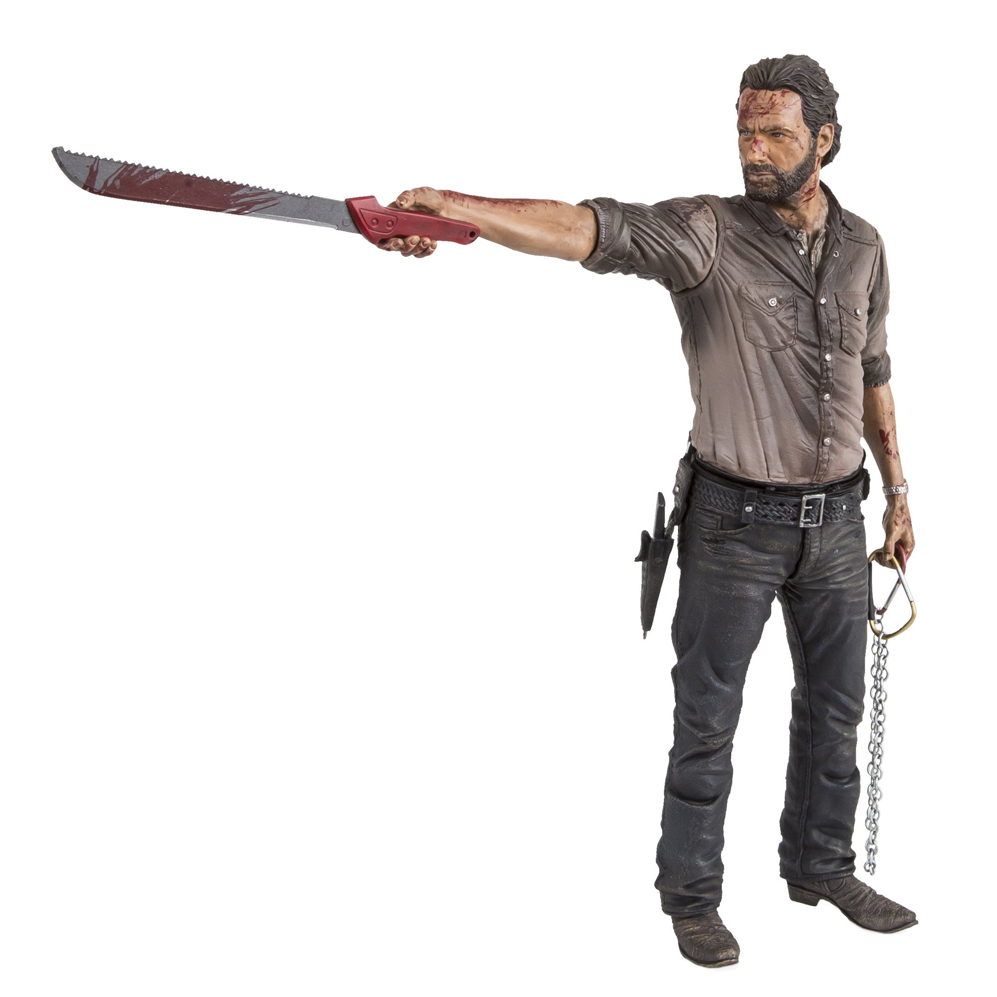 Foto 2 pulgar | Figura De Acción Mcfarlane Toys The Walking Dead Tv 10 Rick Grimes Vigilante - Venta Internacional.