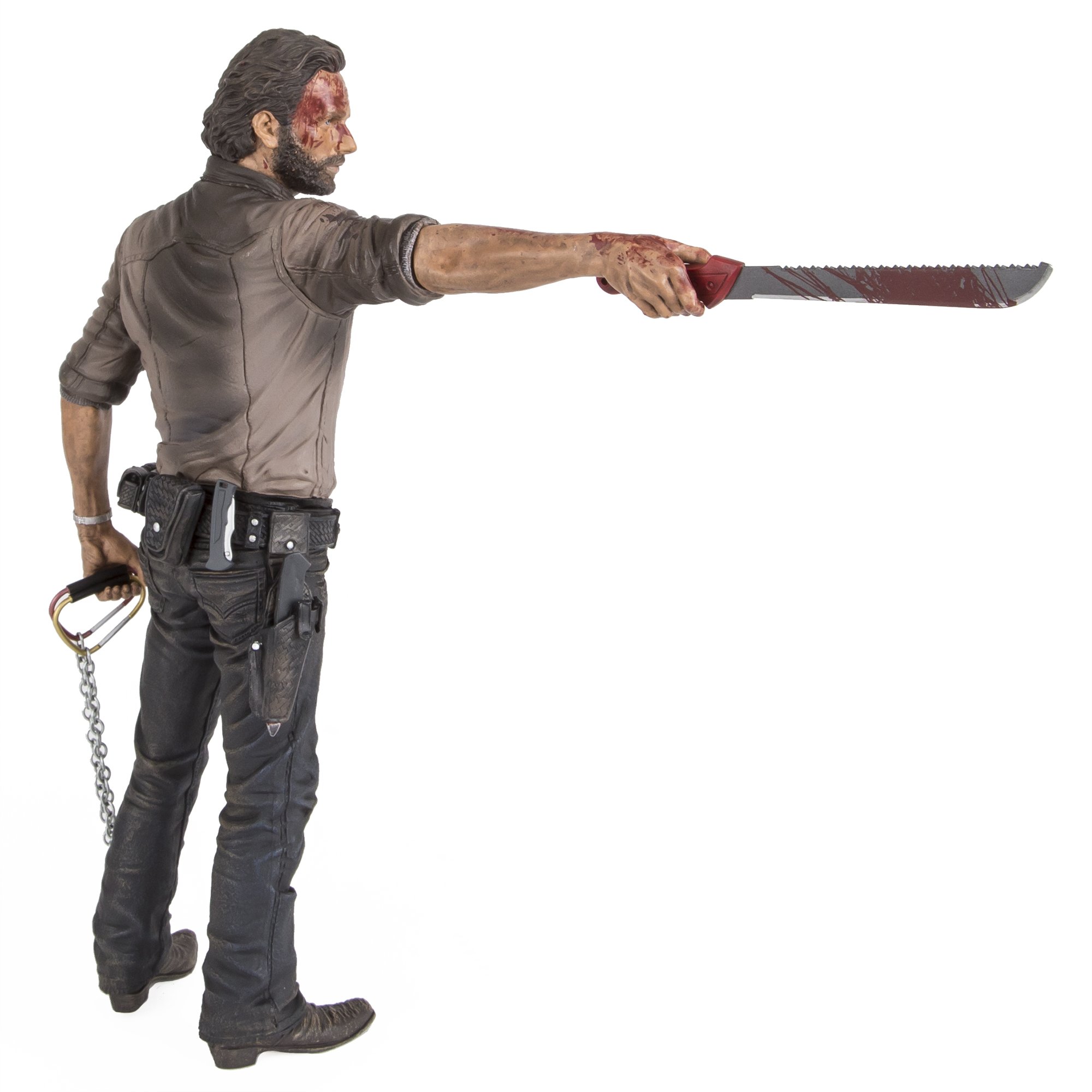 Foto 4 pulgar | Figura De Acción Mcfarlane Toys The Walking Dead Tv 10 Rick Grimes Vigilante - Venta Internacional.