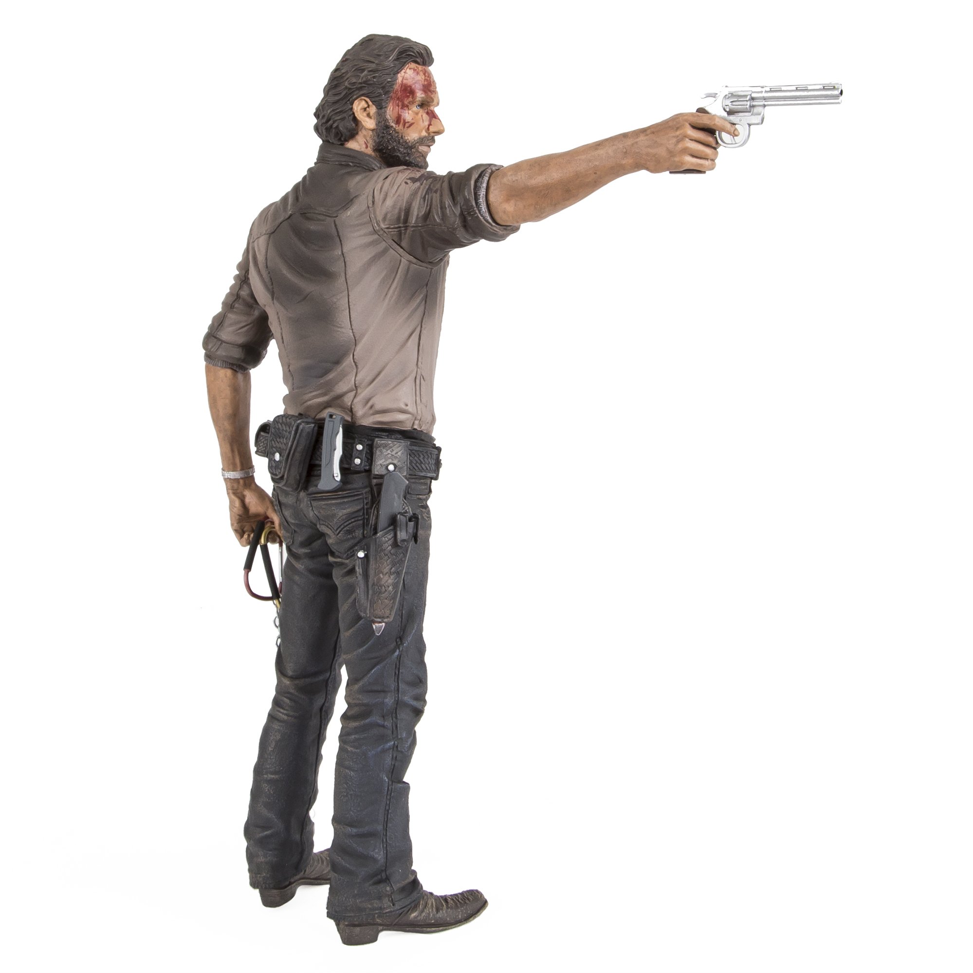Foto 5 pulgar | Figura De Acción Mcfarlane Toys The Walking Dead Tv 10 Rick Grimes Vigilante - Venta Internacional.