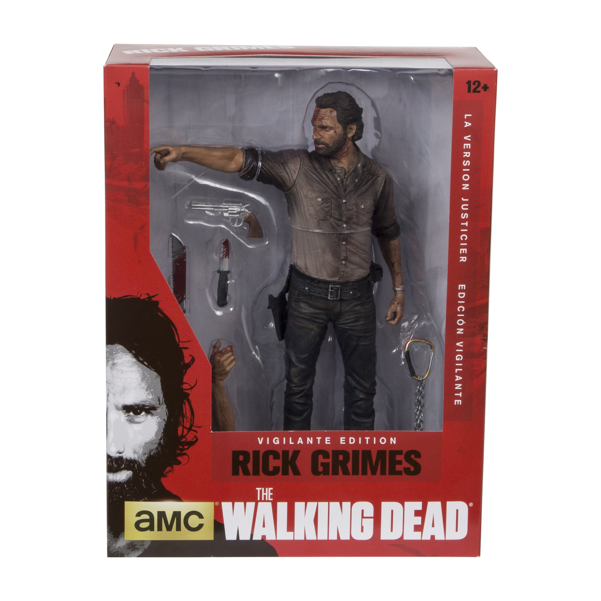 Foto 6 pulgar | Figura De Acción Mcfarlane Toys The Walking Dead Tv 10 Rick Grimes Vigilante - Venta Internacional.