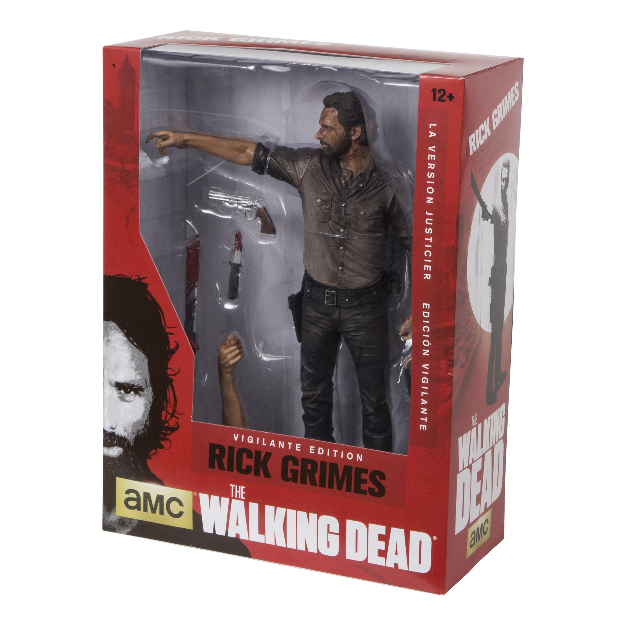 Foto 7 pulgar | Figura De Acción Mcfarlane Toys The Walking Dead Tv 10 Rick Grimes Vigilante - Venta Internacional.