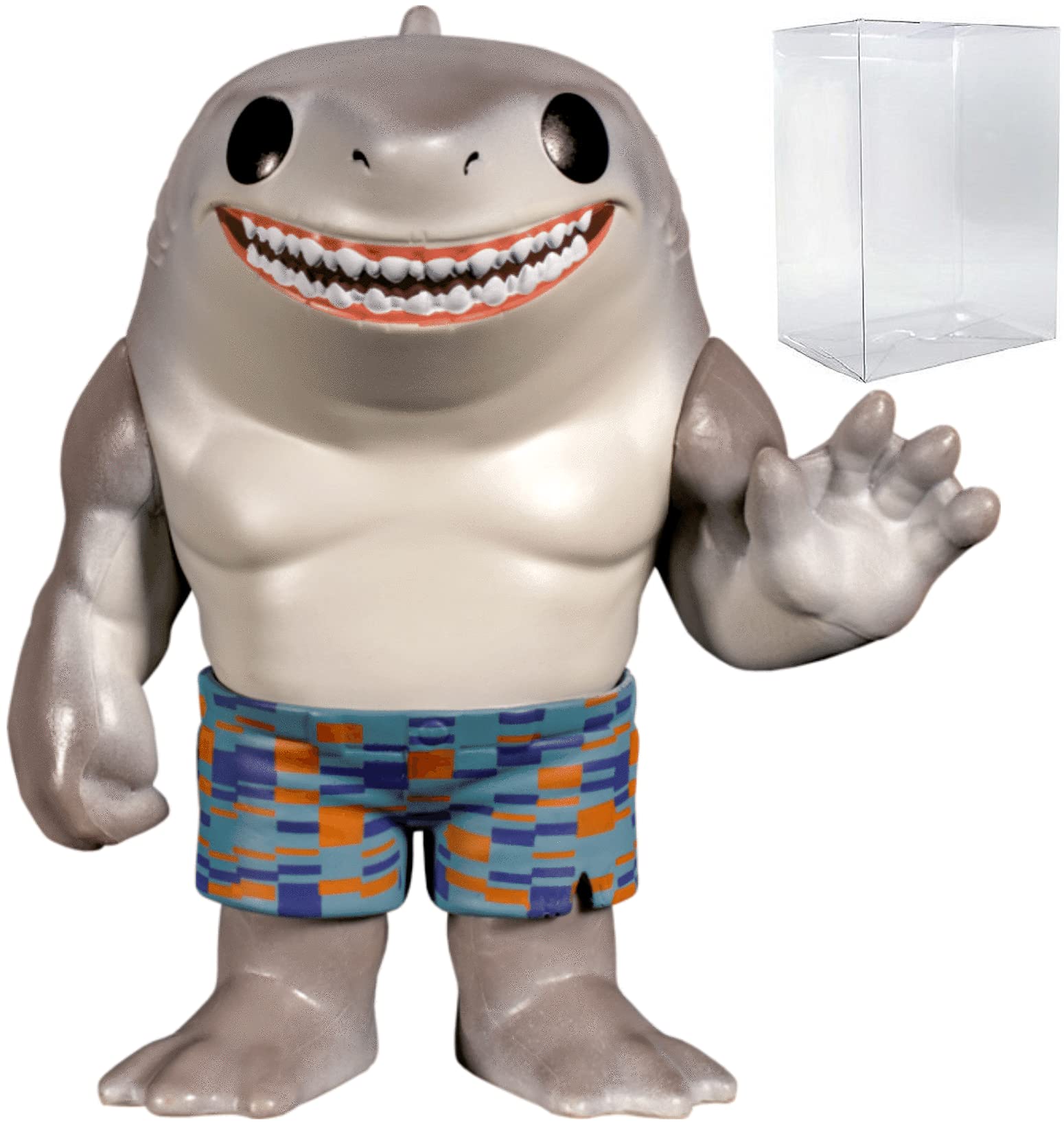 Foto 2 pulgar | Figura De Vinilo Funko Pop! Suicide Squad King Shark, 9,5 Cm, Con Caja - Venta Internacional.