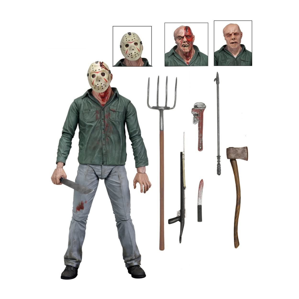 Foto 2 pulgar | Figura Neca Friday The 13th Part 3 Jason - Venta Internacional