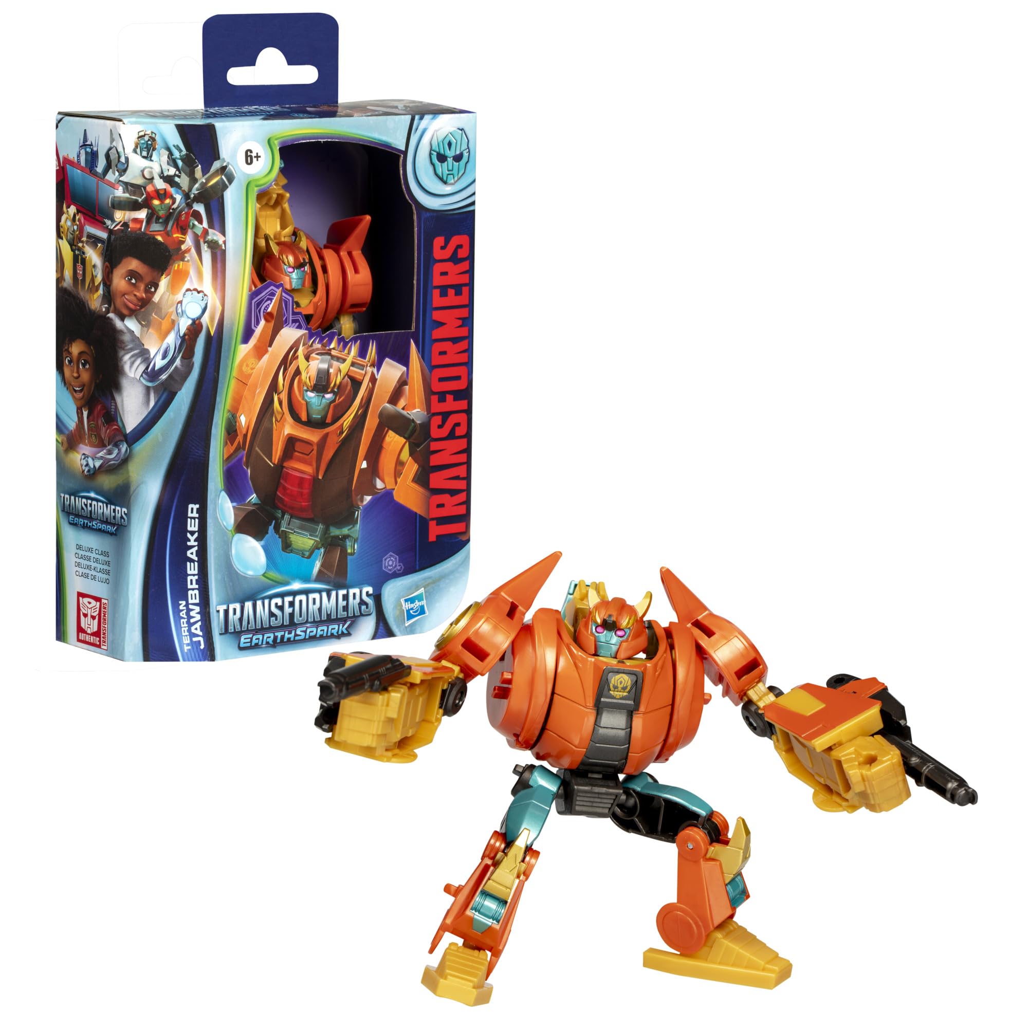 Foto 4 | Figura De Acción Transformers Earthspark Deluxe Terran Jawbreaker - Venta Internacional.