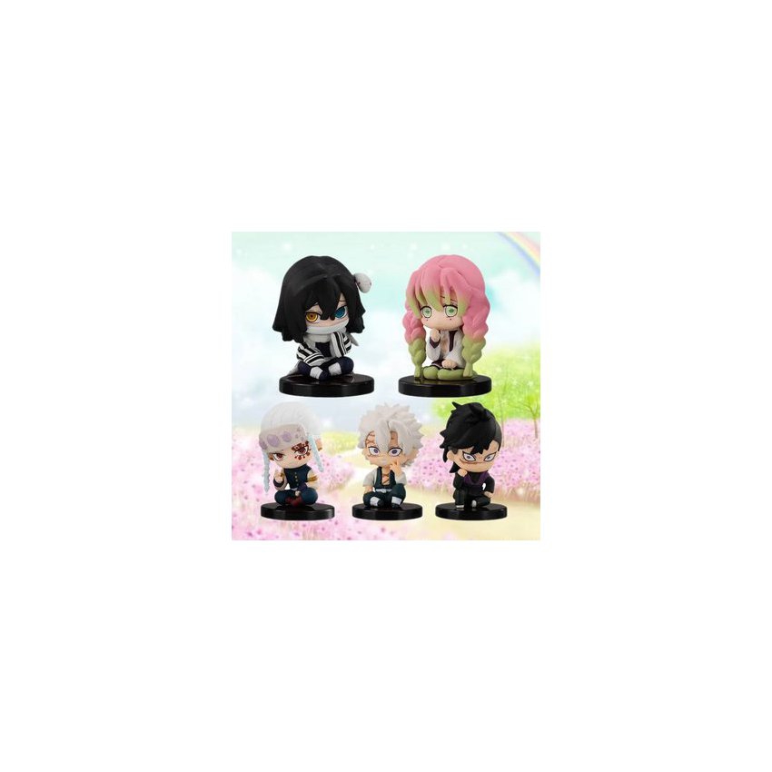 Foto 6 pulgar | Kit De Figuras De Acción Demon Slayer Kimetsu No Yaiba X15 - Venta Internacional.