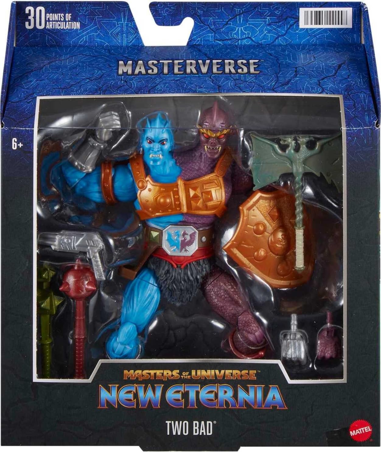 Foto 3 pulgar | Figura De Acción Masters Of The Universe Masterverse Two-bad - Venta Internacional.