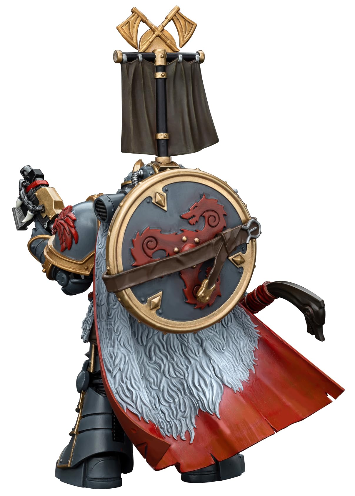 Foto 6 pulgar | Figura De Acción Joytoy Warhammer 40k Space Wolves Praetor 1/18 - Venta Internacional.