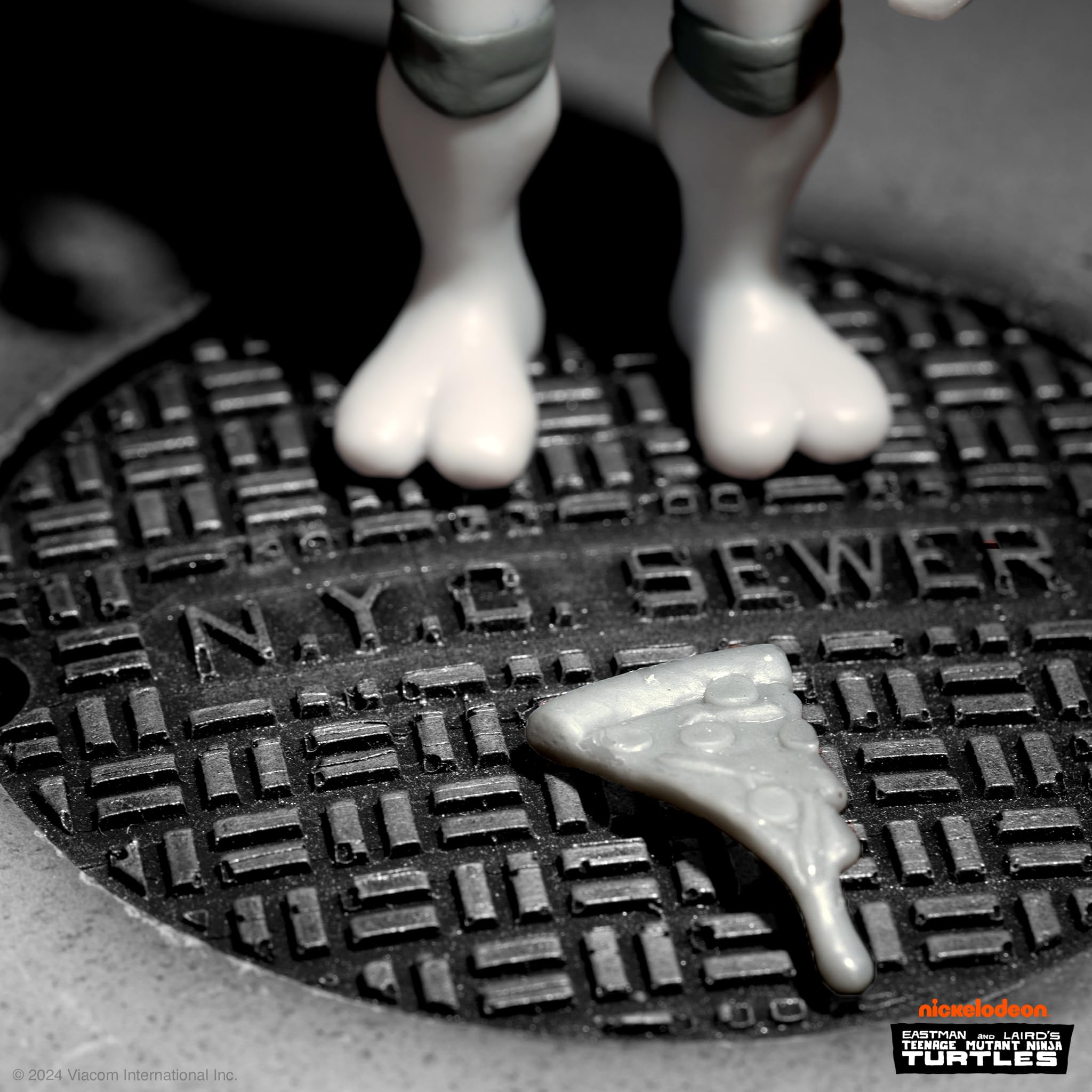 Foto 5 | Figura De Acción Super7 Teenage Mutant Ninja Turtles Leonardo - Venta Internacional.