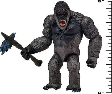 Foto 2 | Figura De Acción Playmates Godzilla Vs Kong Con Hacha De Batalla - Venta Internacional.