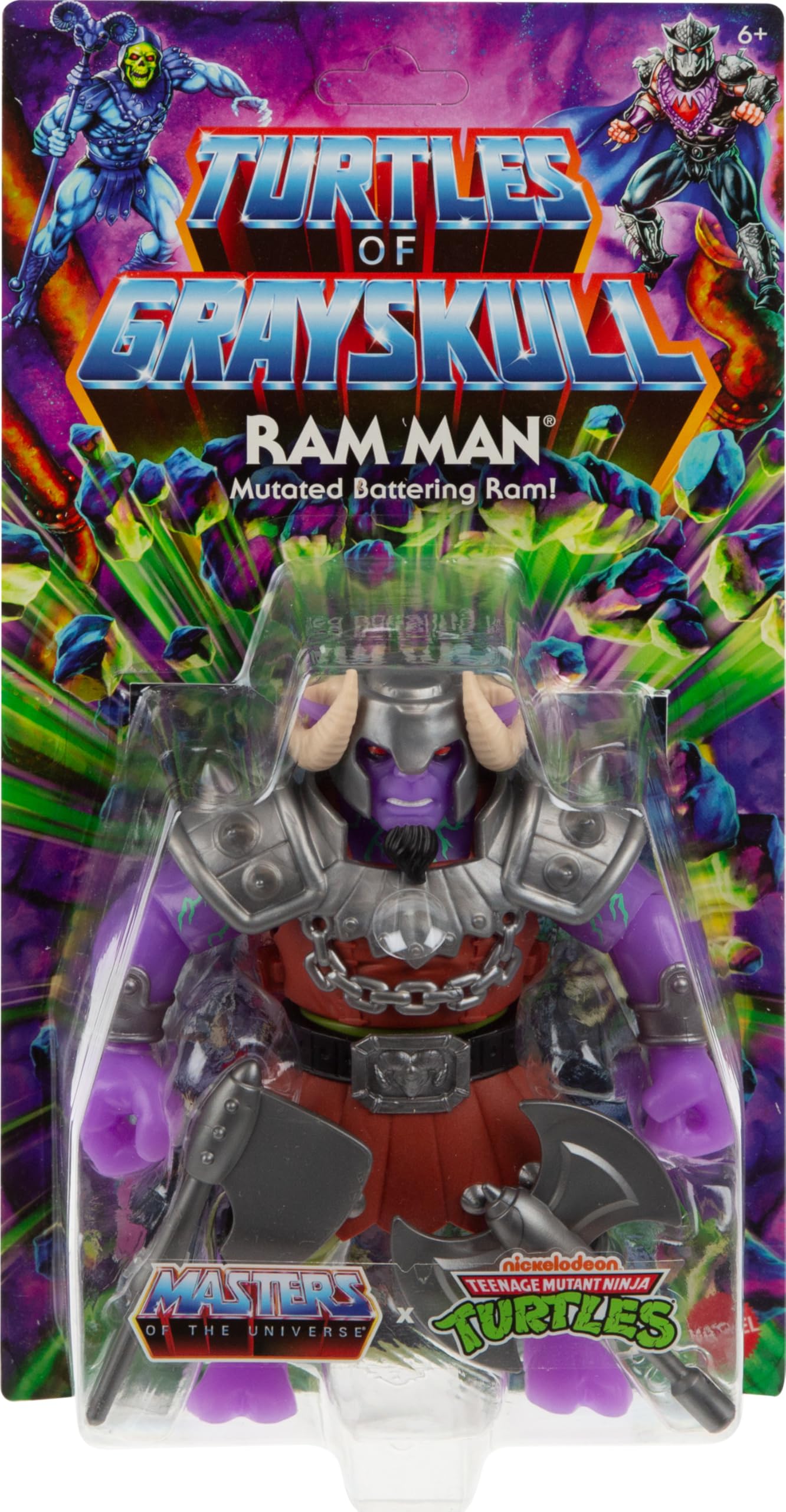 Foto 2 | Figura De Acción Masters Of The Universe Origins Ram Man - Venta Internacional.