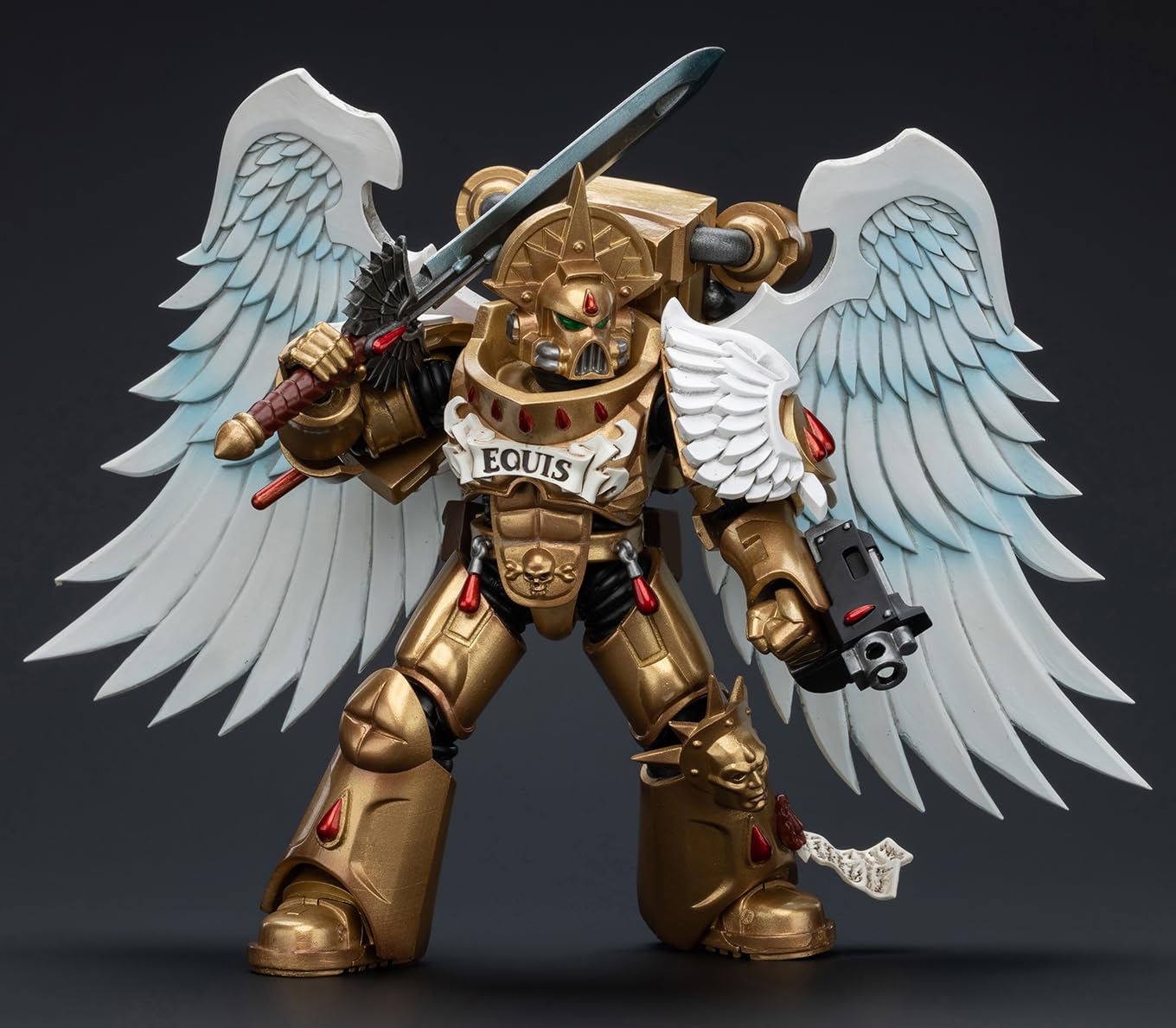 Foto 3 pulgar | Figura De Acción Joytoy Warhammer 40k Blood Angels Sanguinary Guard - Venta Internacional.