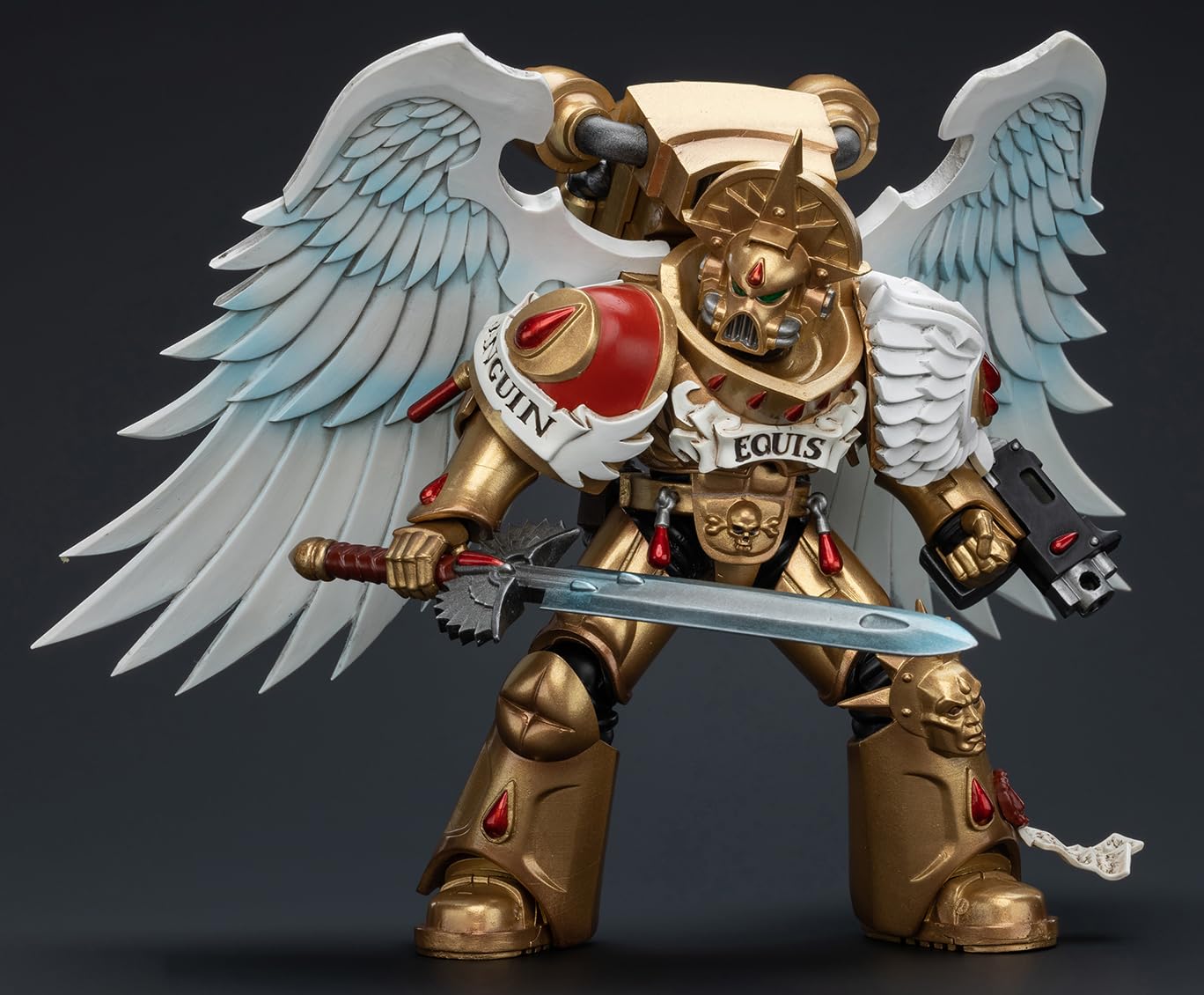 Foto 4 pulgar | Figura De Acción Joytoy Warhammer 40k Blood Angels Sanguinary Guard - Venta Internacional.