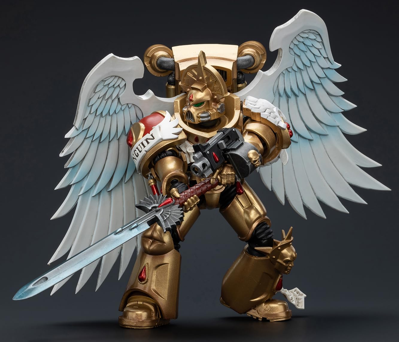 Foto 5 pulgar | Figura De Acción Joytoy Warhammer 40k Blood Angels Sanguinary Guard - Venta Internacional.