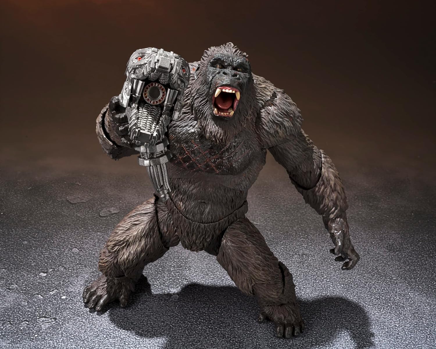 Foto 3 pulgar | Figura De Acción Tamashii Nations Godzilla Vs Kong 2021 Kong - Venta Internacional.
