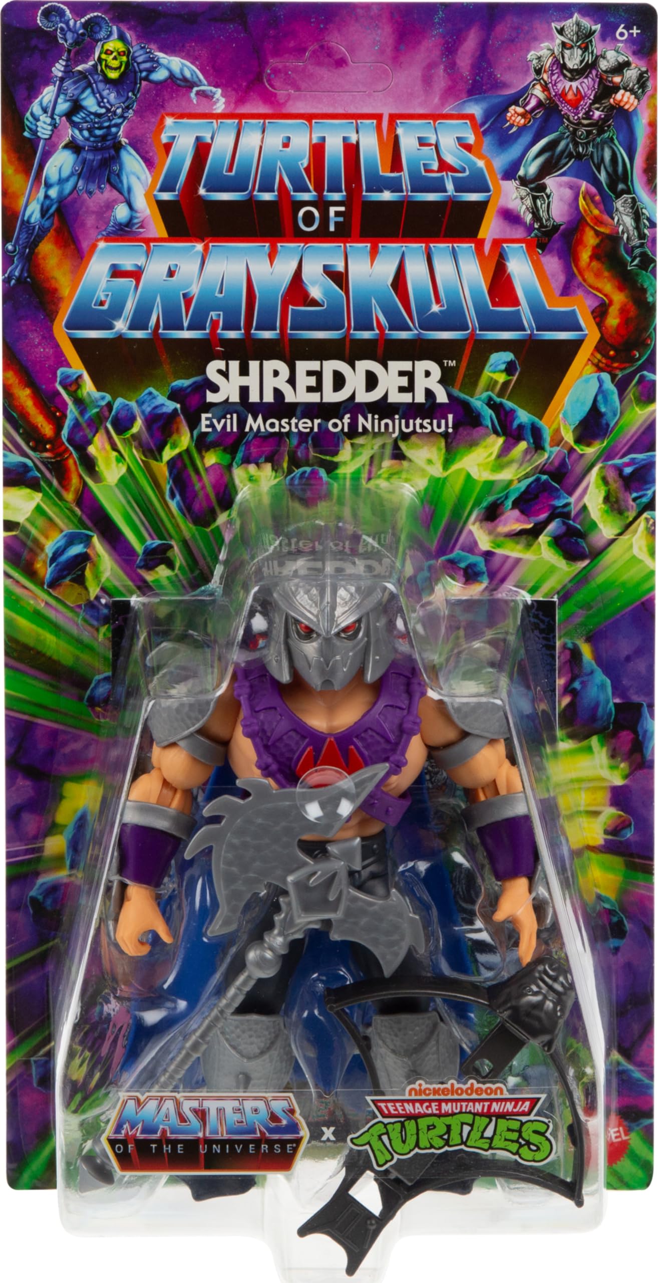 Foto 3 pulgar | Figura De Acción Masters Of The Universe Origins Shredder 16 Cm - Venta Internacional.
