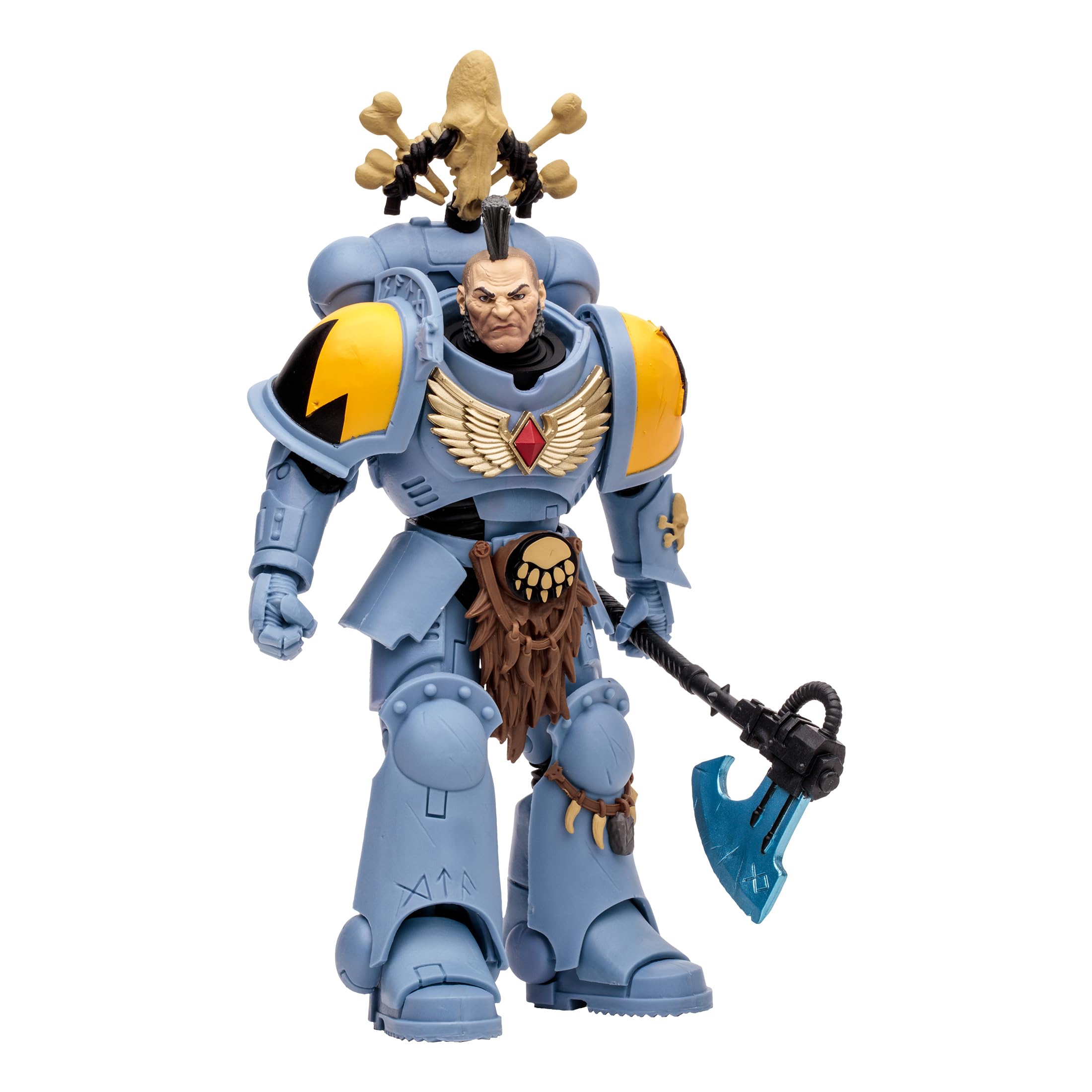 Foto 2 pulgar | Figura De Acción Mcfarlane Toys Warhammer 40,000 Space Wolves - Venta Internacional.