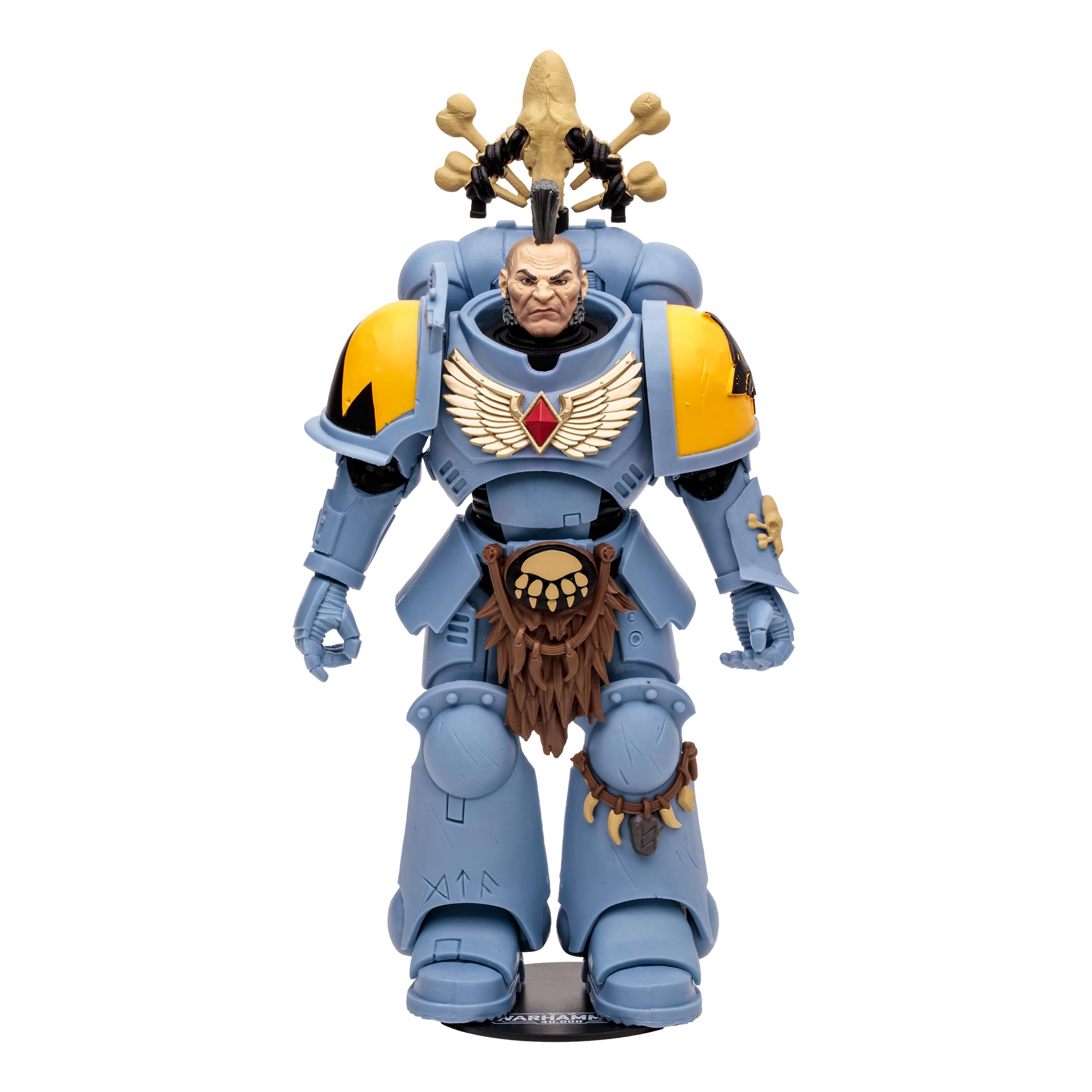Foto 5 pulgar | Figura De Acción Mcfarlane Toys Warhammer 40,000 Space Wolves - Venta Internacional.