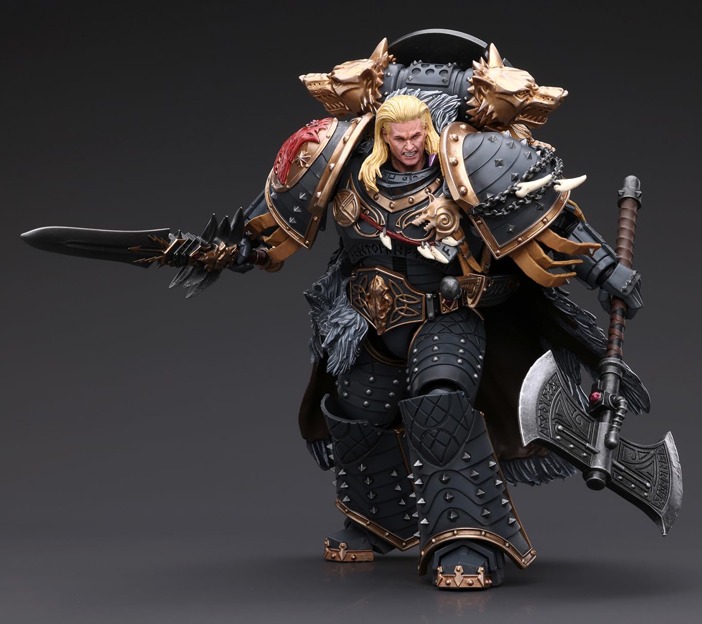 Foto 8 pulgar | Figura De Acción Joytoy Warhammer 40k Space Wolves Leman Russ - Venta Internacional.