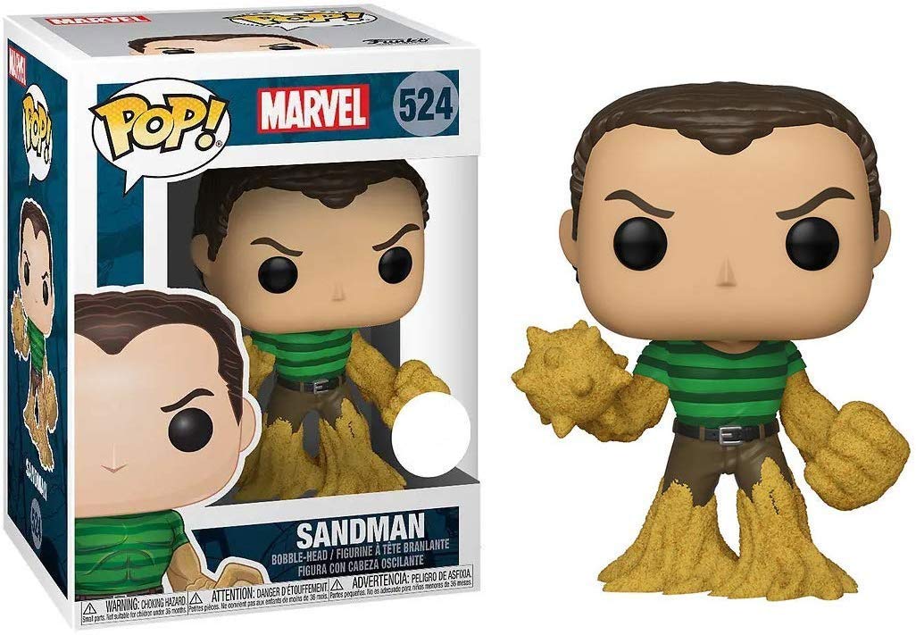 Foto 2 pulgar | Bobble Head De Vinilo Funko Pop Spider-man Sandman #524 - Venta Internacional.