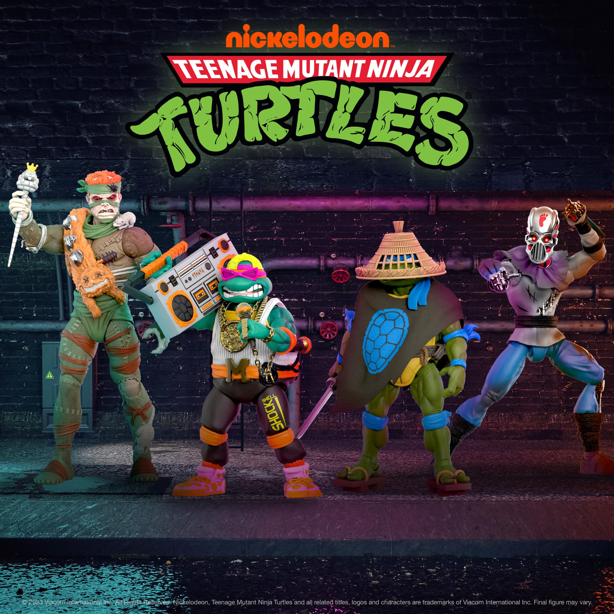 Foto 6 pulgar | Figura De Acción Super7 Ultimates! Tortugas Ninja Mutantes Adolescentes - Venta Internacional.