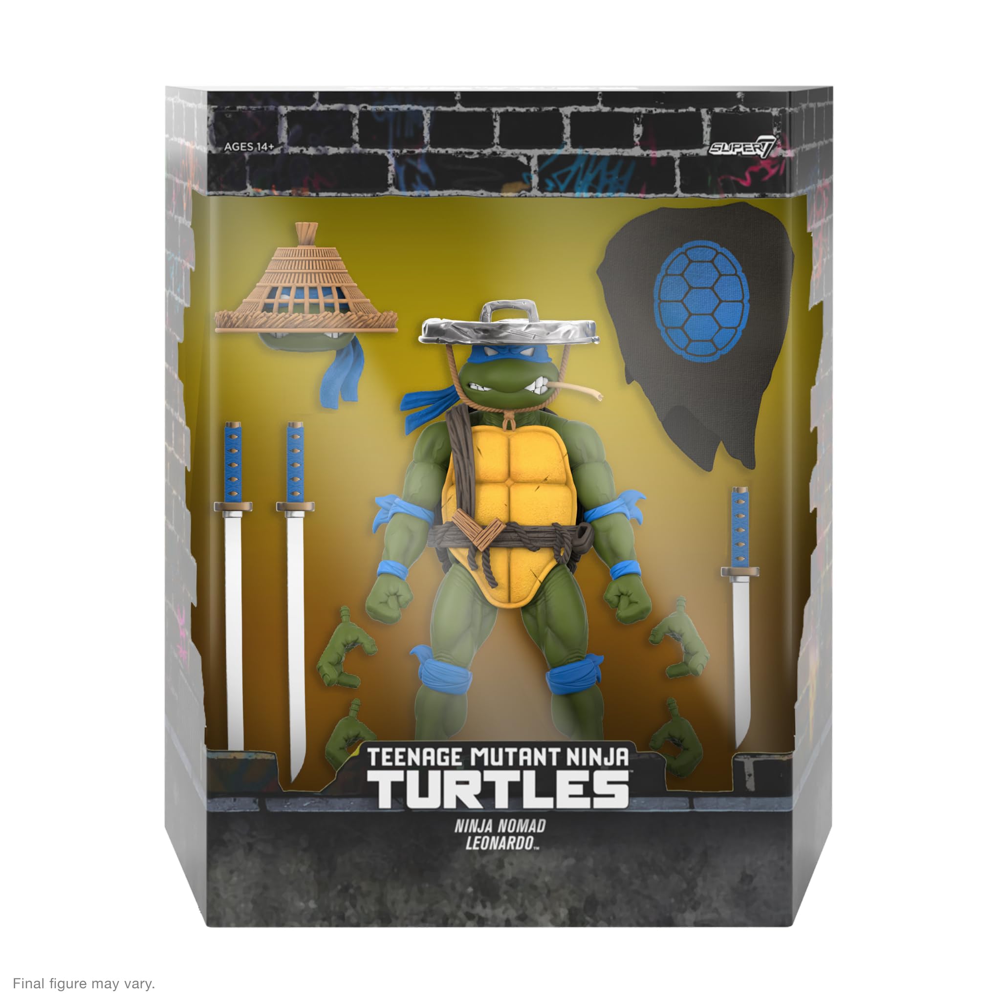 Foto 2 | Figura De Acción Super7 Ultimates! Tortugas Ninja Mutantes Adolescentes - Venta Internacional.