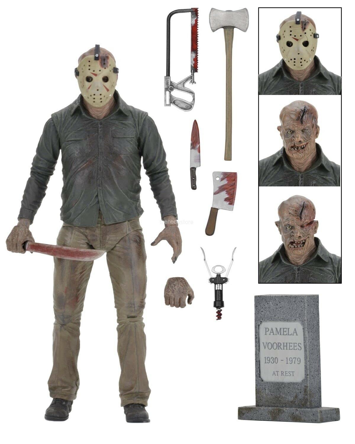 Foto 2 pulgar | Figura Neca Friday The 13th Ultimate Part 4 Jason 7in - Venta Internacional