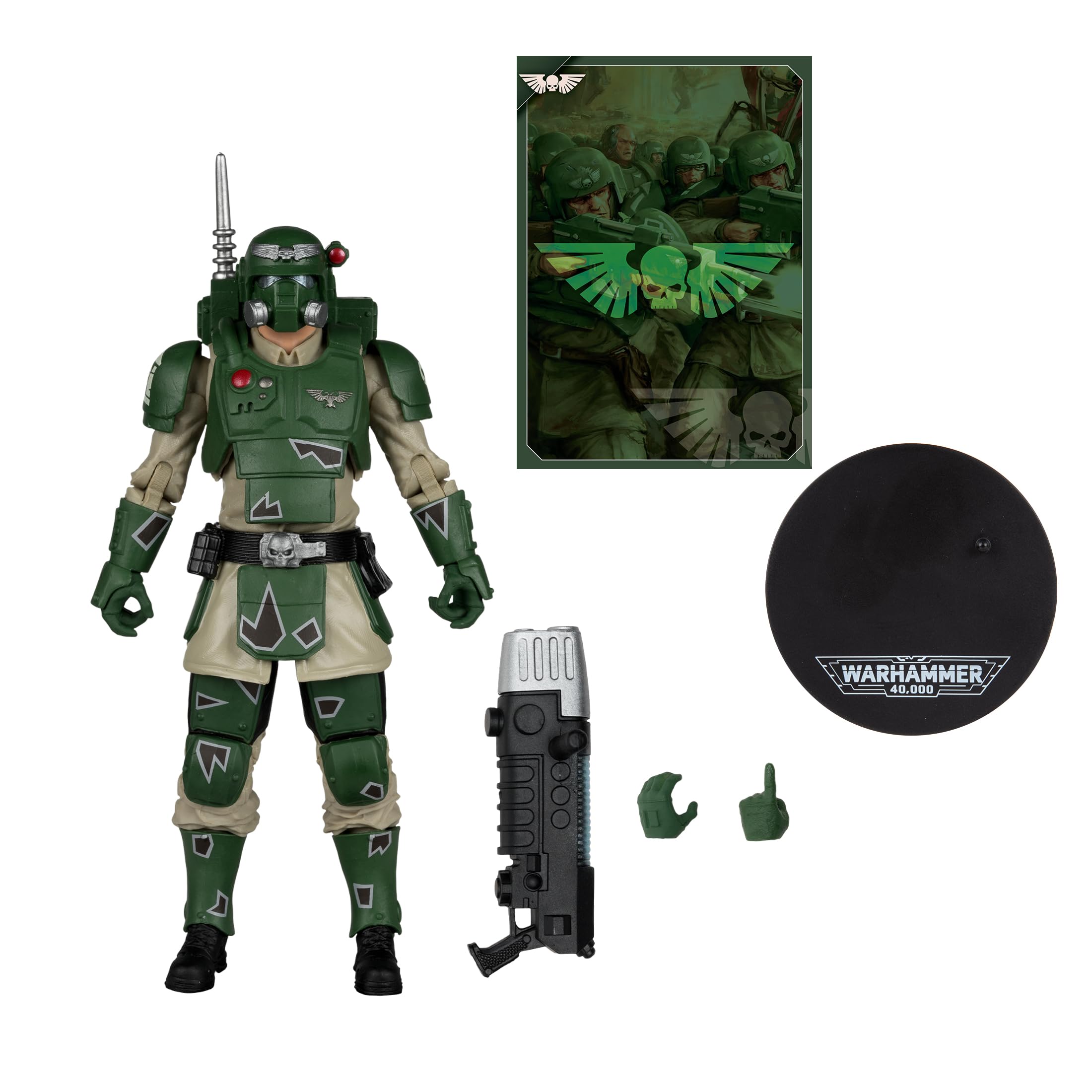 Foto 4 pulgar | Figura De Acción Mcfarlane Toys Warhammer 40.000 Kasrkin 18 Cm - Venta Internacional.