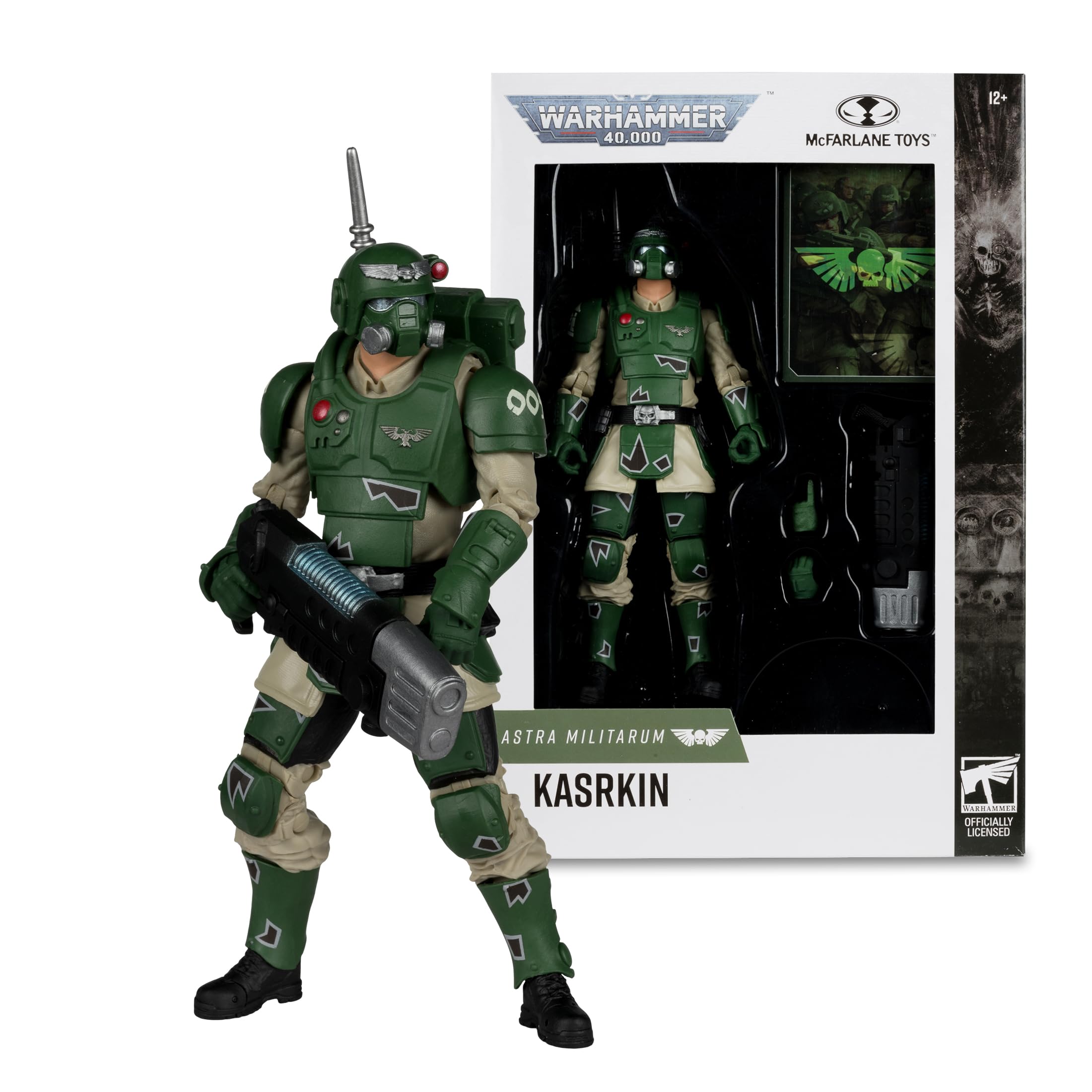 Foto 8 pulgar | Figura De Acción Mcfarlane Toys Warhammer 40.000 Kasrkin 18 Cm - Venta Internacional.