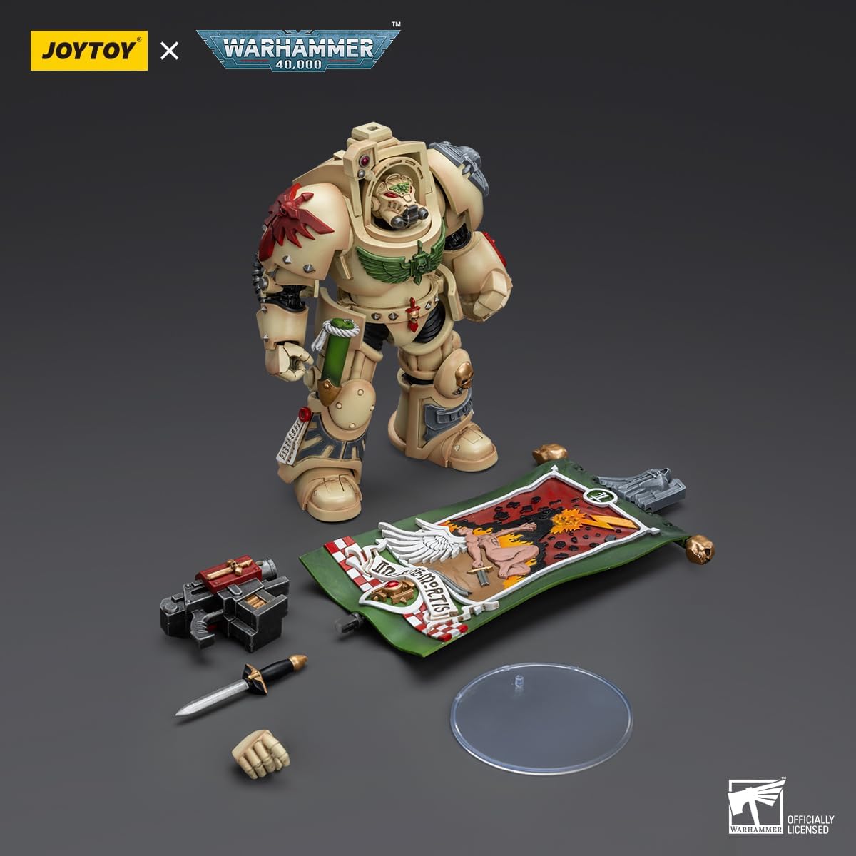 Foto 7 pulgar | Figura De Acción Joytoy Warhammer 40,000 Dark Angels Deathwing - Venta Internacional.
