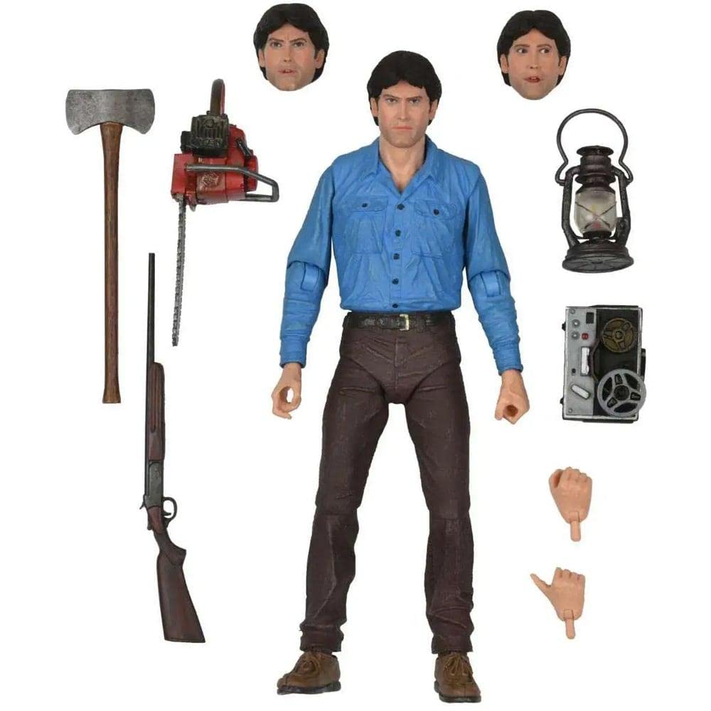 Foto 3 pulgar | Figura De Acción Neca Evil Dead 40th Anniversary Ultimate Ash 18cm - Venta Internacional.