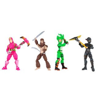 Foto 2 | Figuras De Acción Fortnite Alchemist Squad Mode 10 Cm, Paquete De 4 - Venta Internacional.