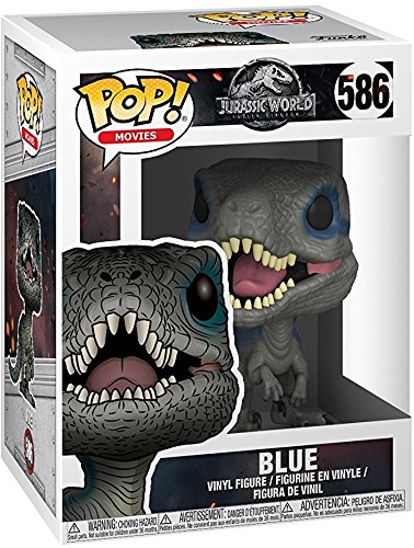 Foto 4 pulgar | Figura De Acción Funko Pop Jurassic World Fallen Kingdom Blue - Venta Internacional.