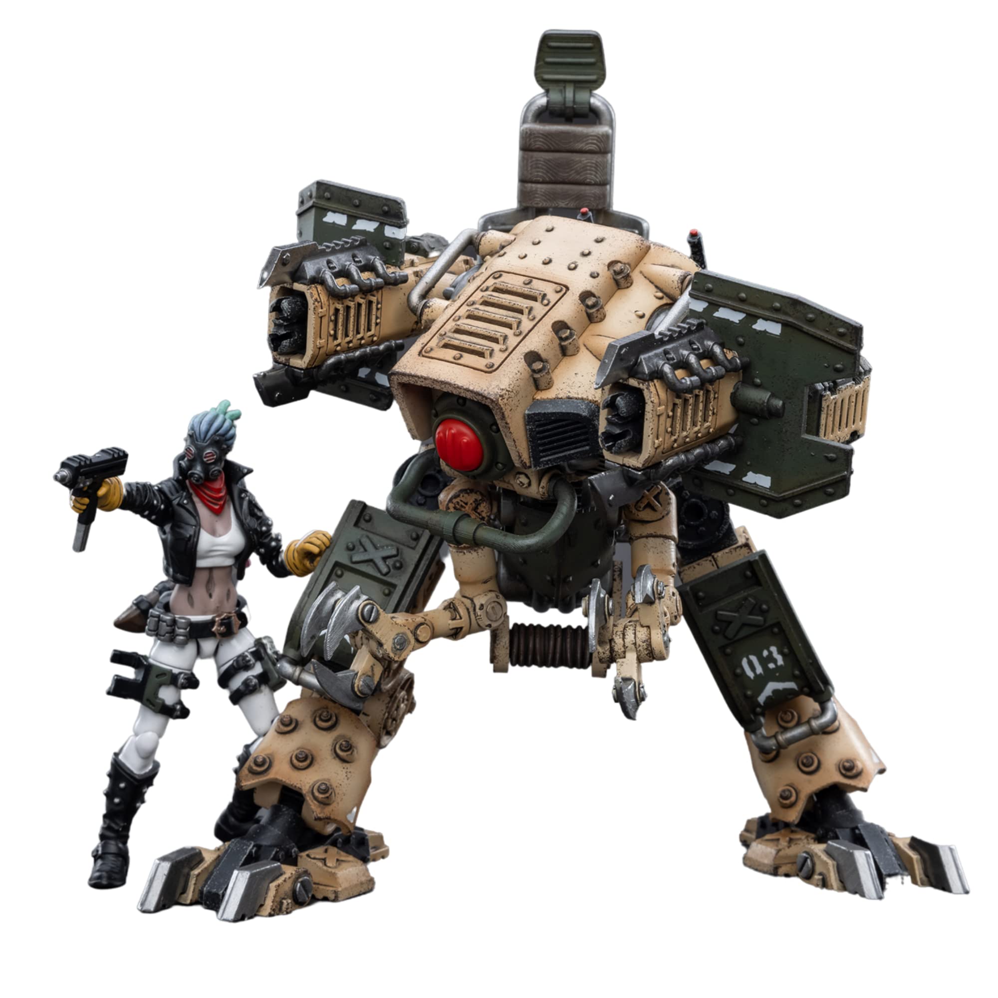 Foto 4 pulgar | Figura De Acción Joytoy The Cult Of San Reja—z-8 Cub Assault Mecha - Venta Internacional.