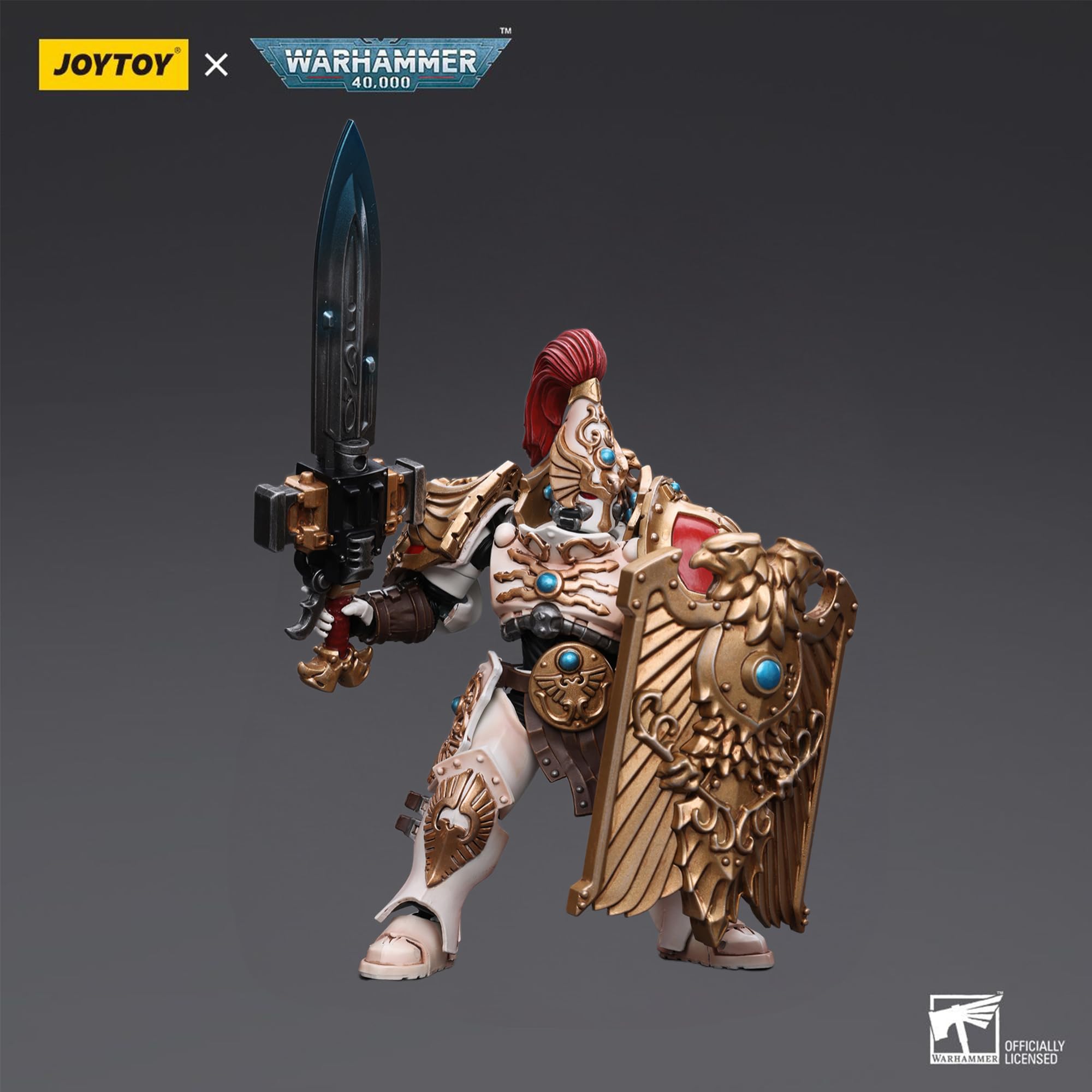 Foto 4 pulgar | Figura De Acción Joytoy Warhammer 40,000 Adeptus Custodes 10 Cm - Venta Internacional