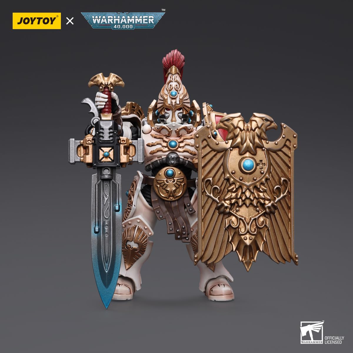 Foto 5 pulgar | Figura De Acción Joytoy Warhammer 40,000 Adeptus Custodes 10 Cm - Venta Internacional