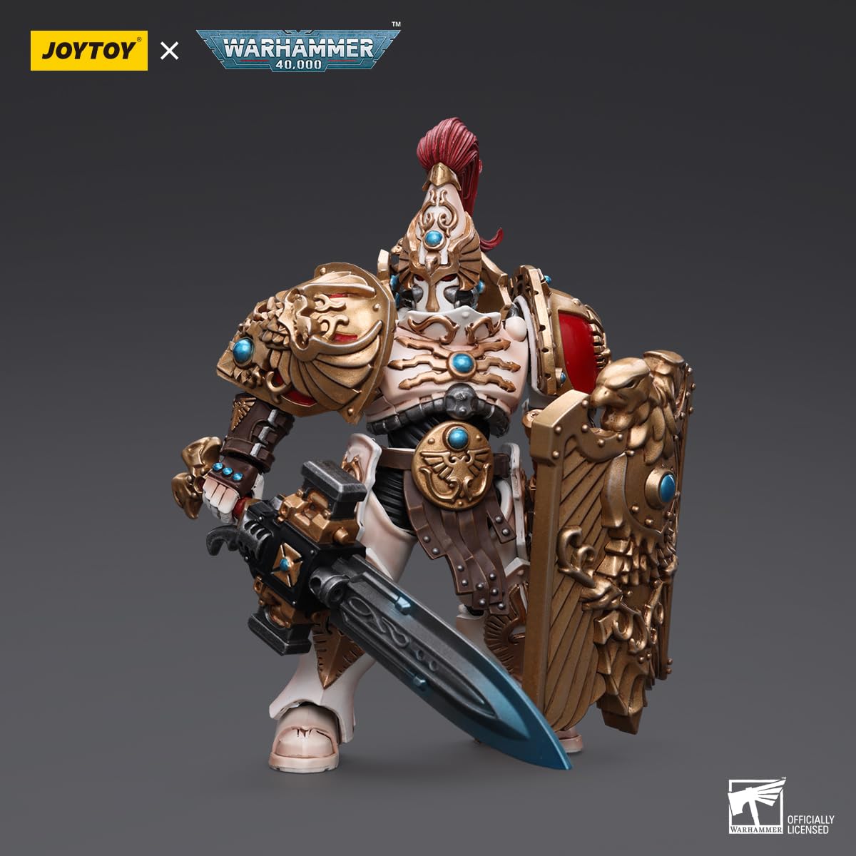 Foto 8 pulgar | Figura De Acción Joytoy Warhammer 40,000 Adeptus Custodes 10 Cm - Venta Internacional