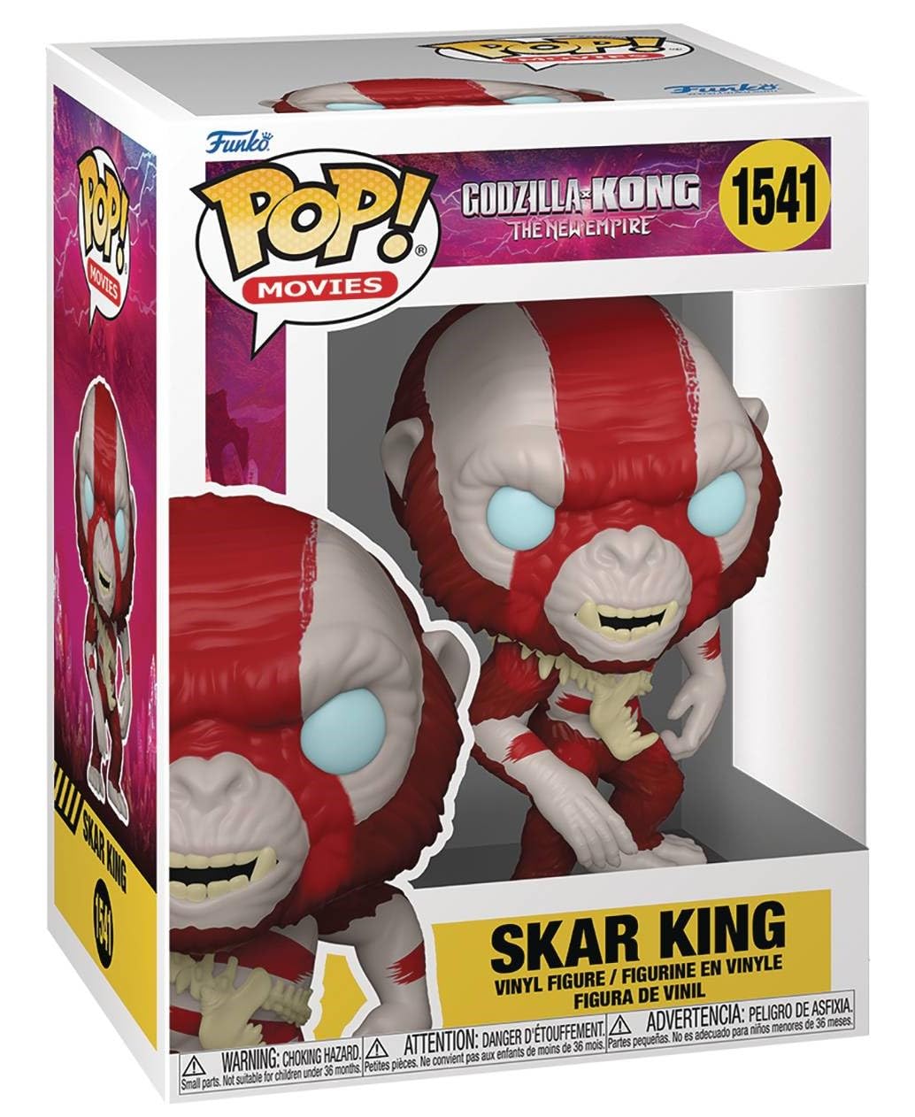 Foto 4 pulgar | Películas Pop De Figuras De Vinilo: Godzilla X Kong Skar King Funko - Venta Internacional.