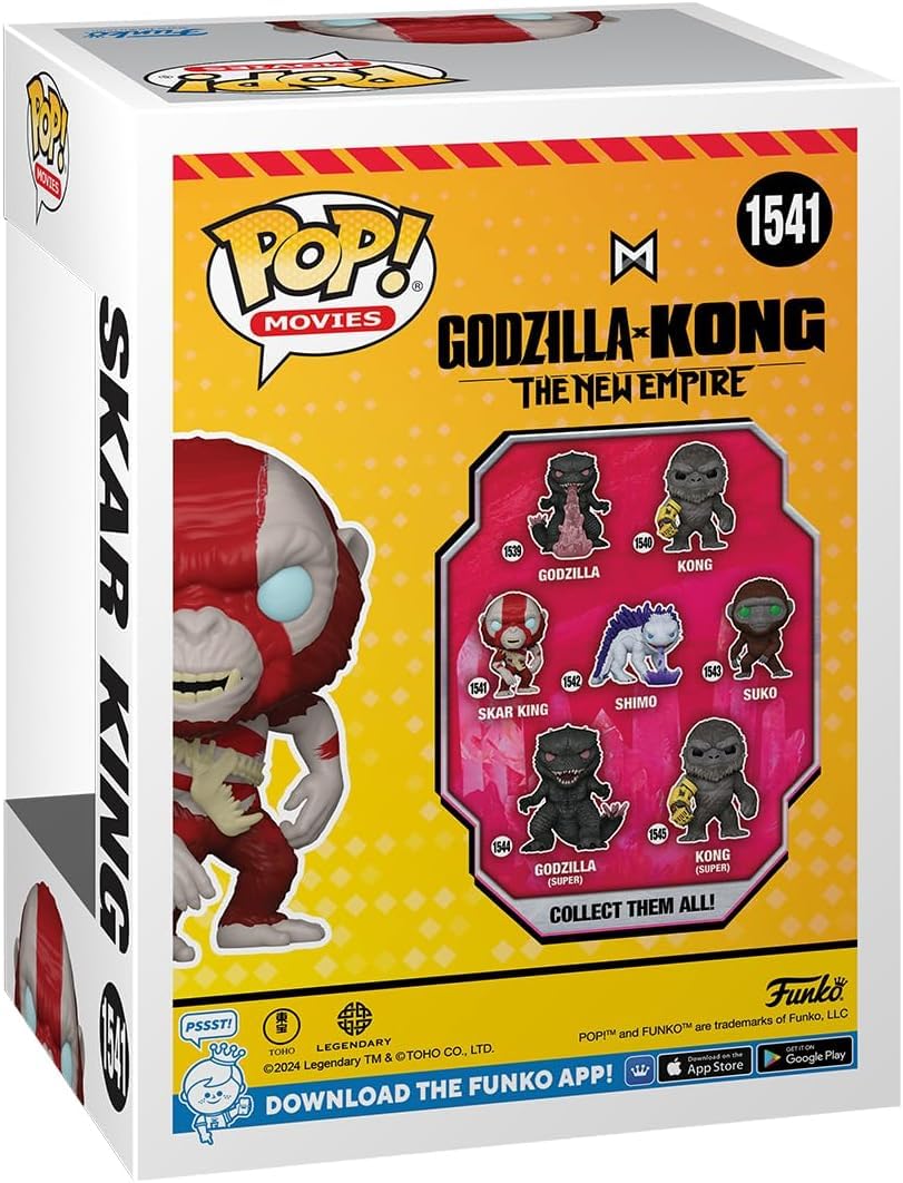 Foto 5 pulgar | Películas Pop De Figuras De Vinilo: Godzilla X Kong Skar King Funko - Venta Internacional.