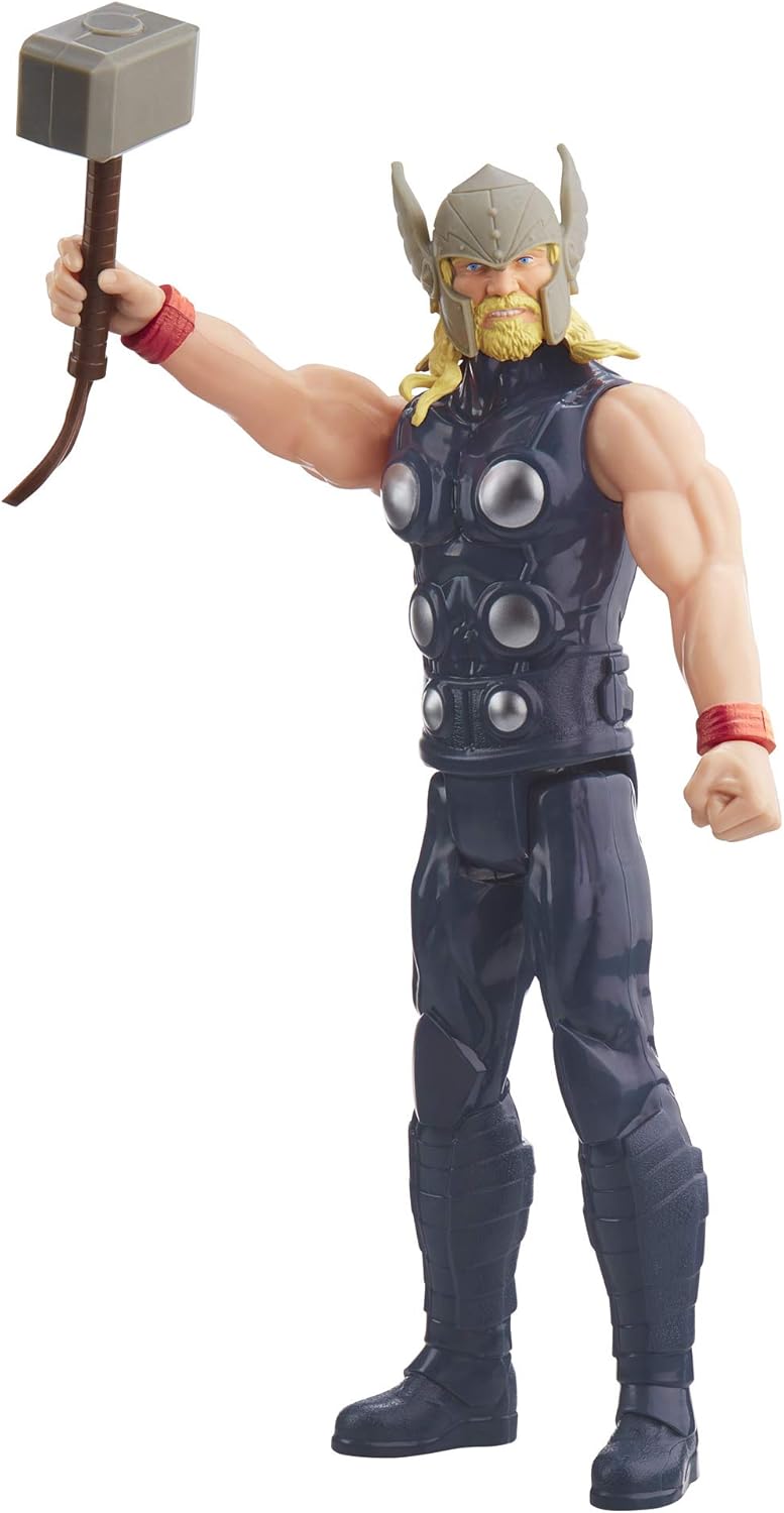 Foto 4 pulgar | Figura Acción Articulable Thor Avengers Marvel 30cm E7879