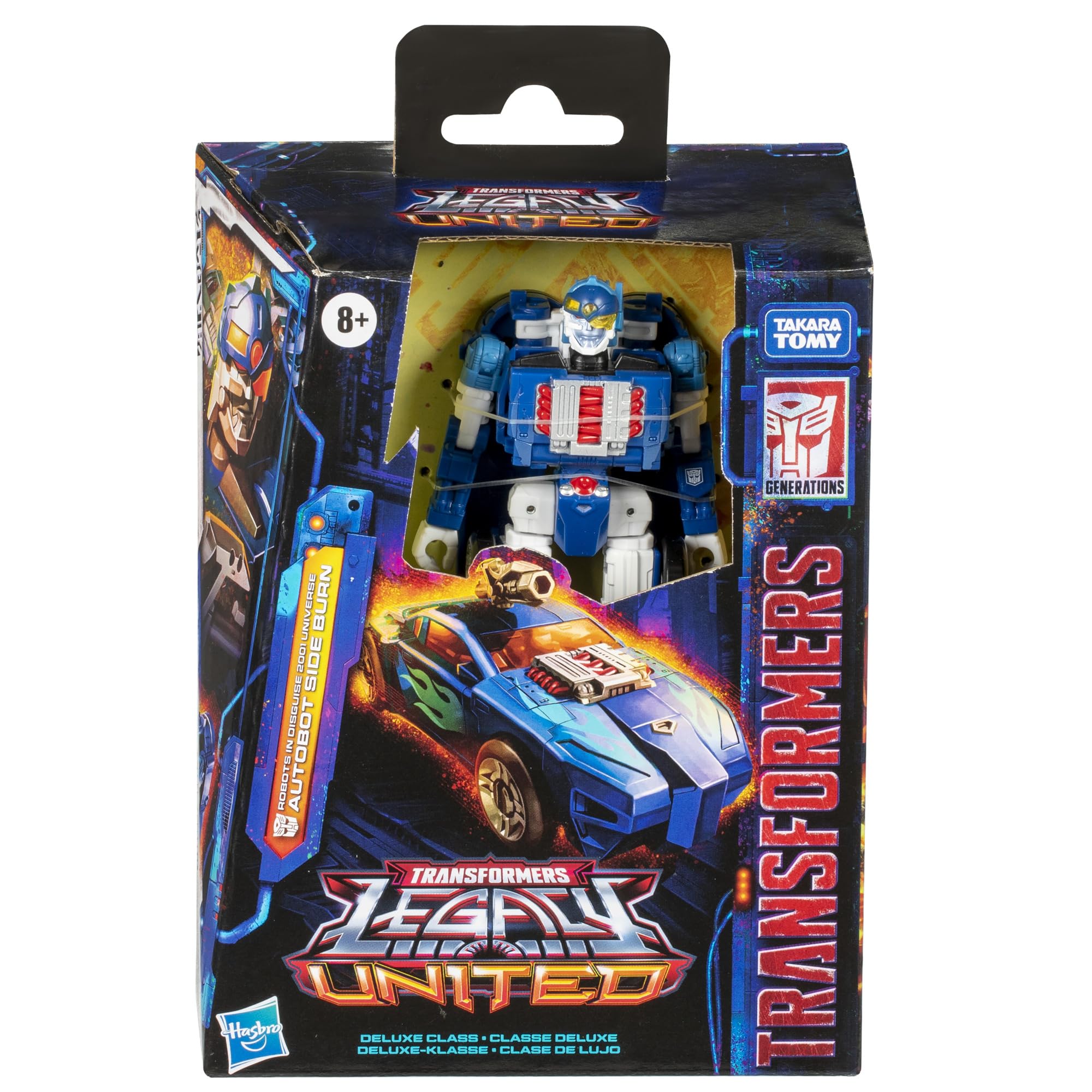 Foto 2 | Figura De Acción Transformers Legacy United Deluxe Side Burn - Venta Internacional.