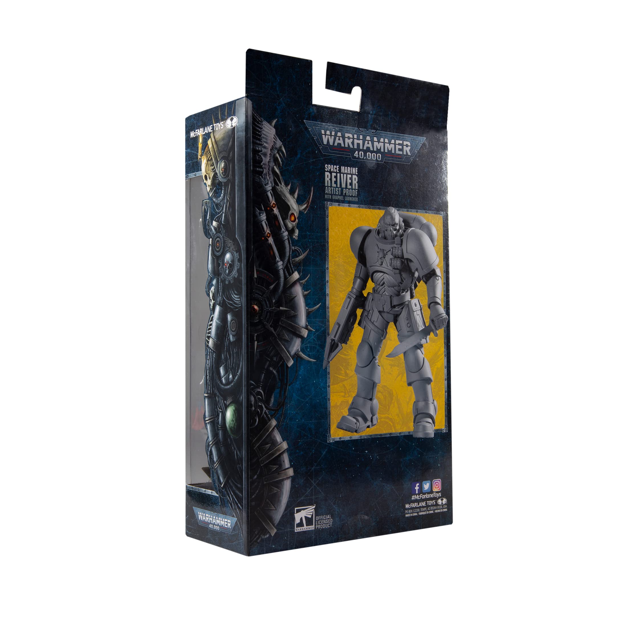 Foto 3 pulgar | Figura De Acción Mcfarlane Toys Warhammer 40,000 Space Marine - Venta Internacional.
