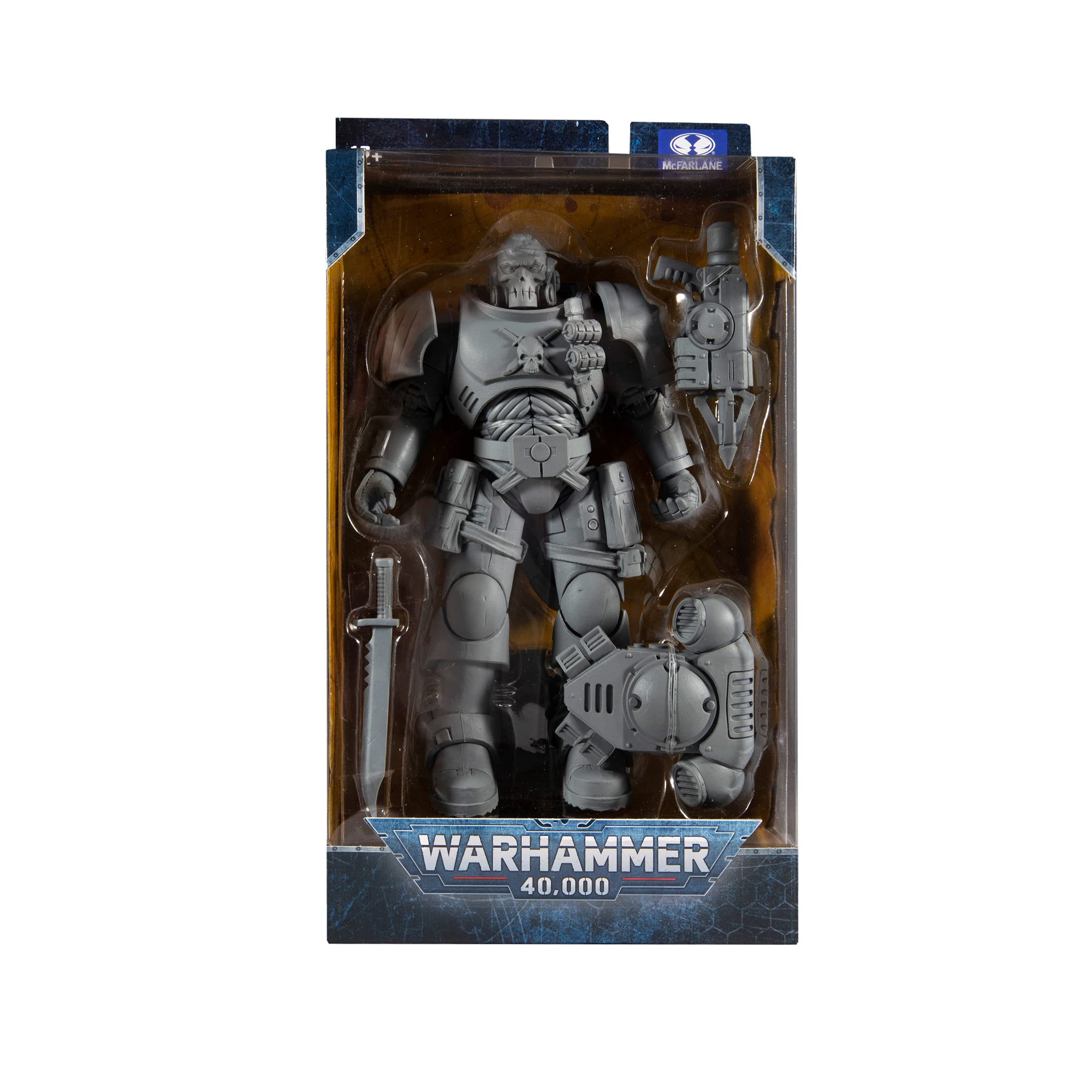 Foto 8 pulgar | Figura De Acción Mcfarlane Toys Warhammer 40,000 Space Marine - Venta Internacional.