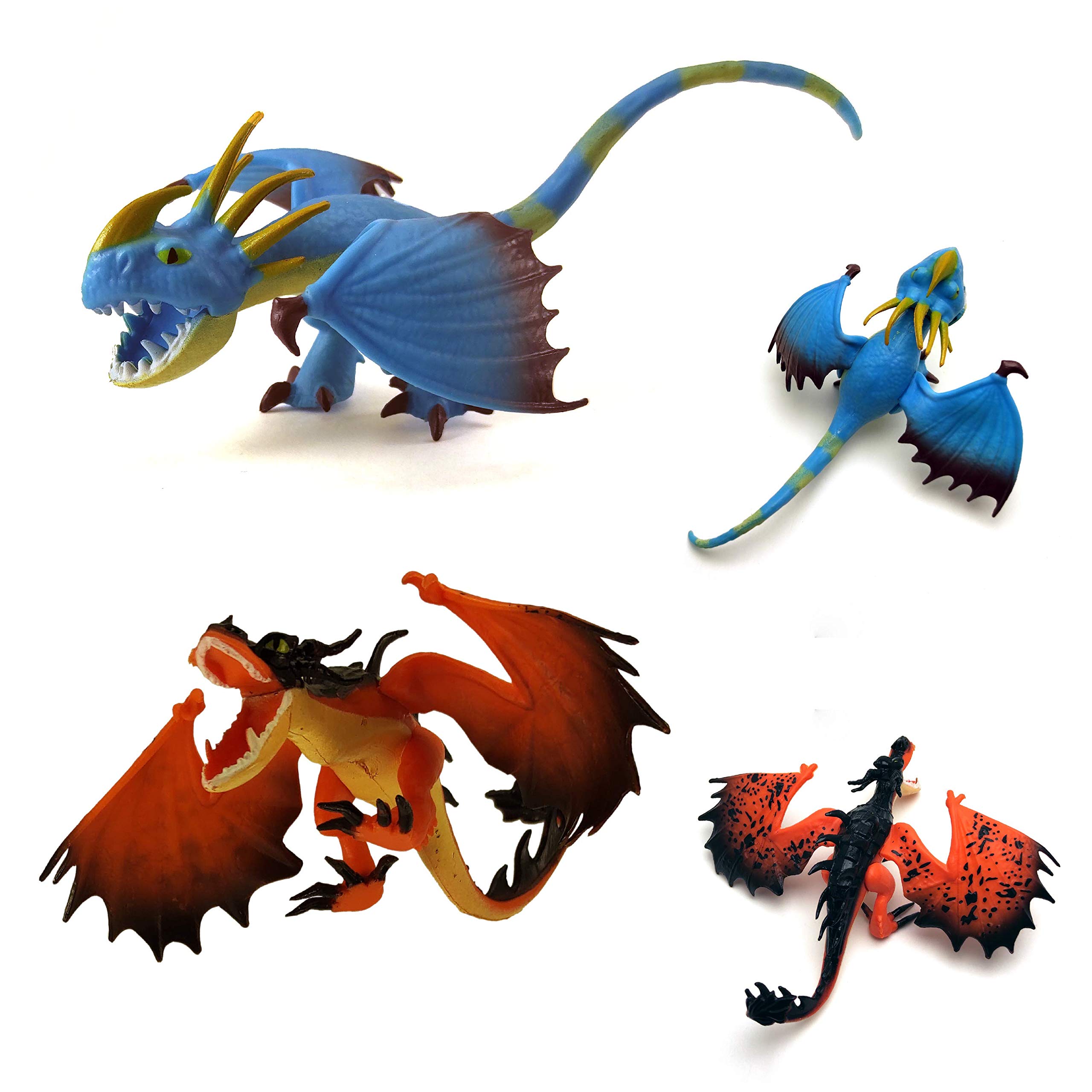 Foto 5 | Juego De 8 Figuras De Acción Toysvill Vikings & Dragon Toys - Venta Internacional.