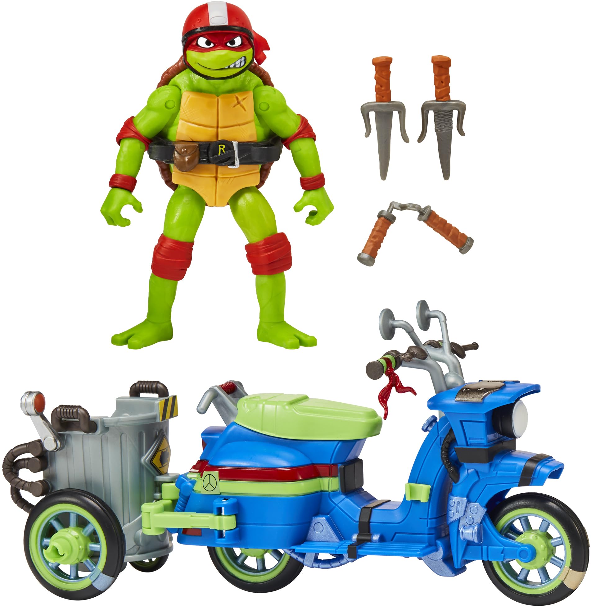 Ciclo De Batalla De Toy Teenage Mutant Ninja Turtles Mutant Mayhem - Venta Internacional.