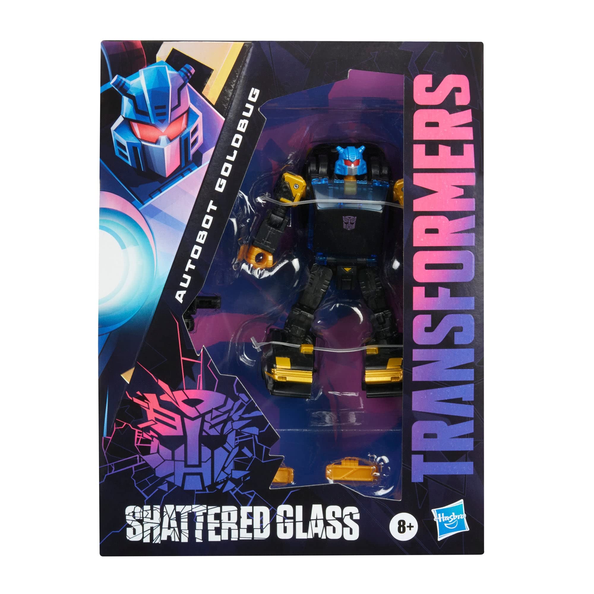 Foto 2 pulgar | Figura De Acción Transformers Shattered Glass Deluxe Goldbug - Venta Internacional.