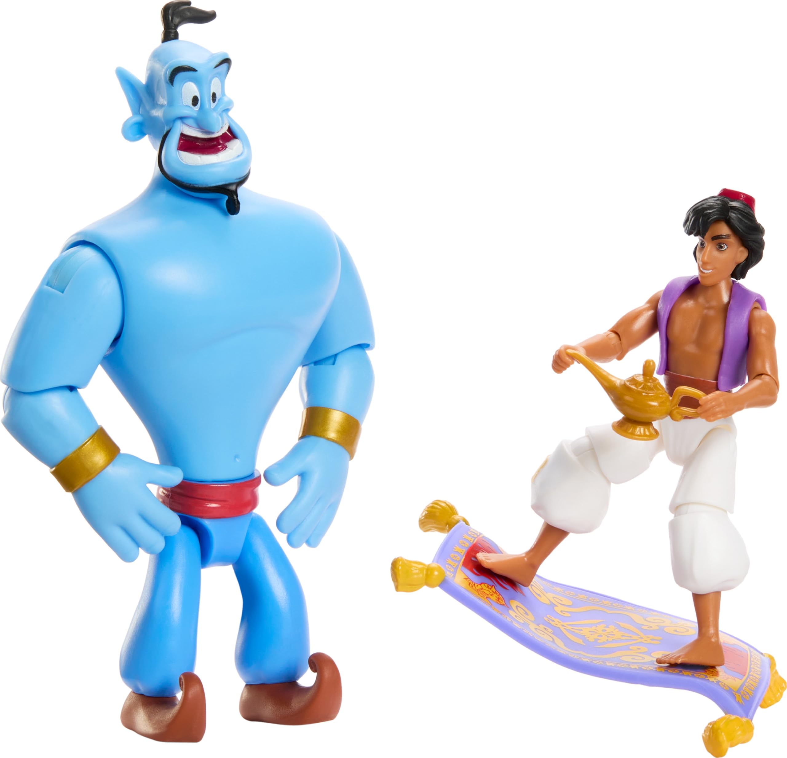Foto 3 pulgar | Set De Figuras Mattel Disney Aladdin Storytellers, Paquete De 3 - Venta Internacional.
